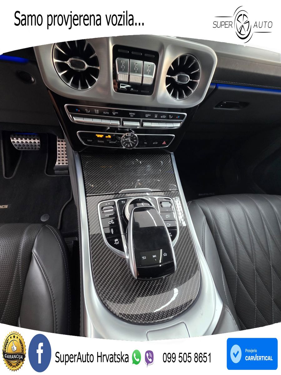 Mercedes AMG G 63 Long V8 (585 KS) 4MATIC 9G-TRONIC AMG SPEEDSHIFT PLUS LED+GR SJED+ACC