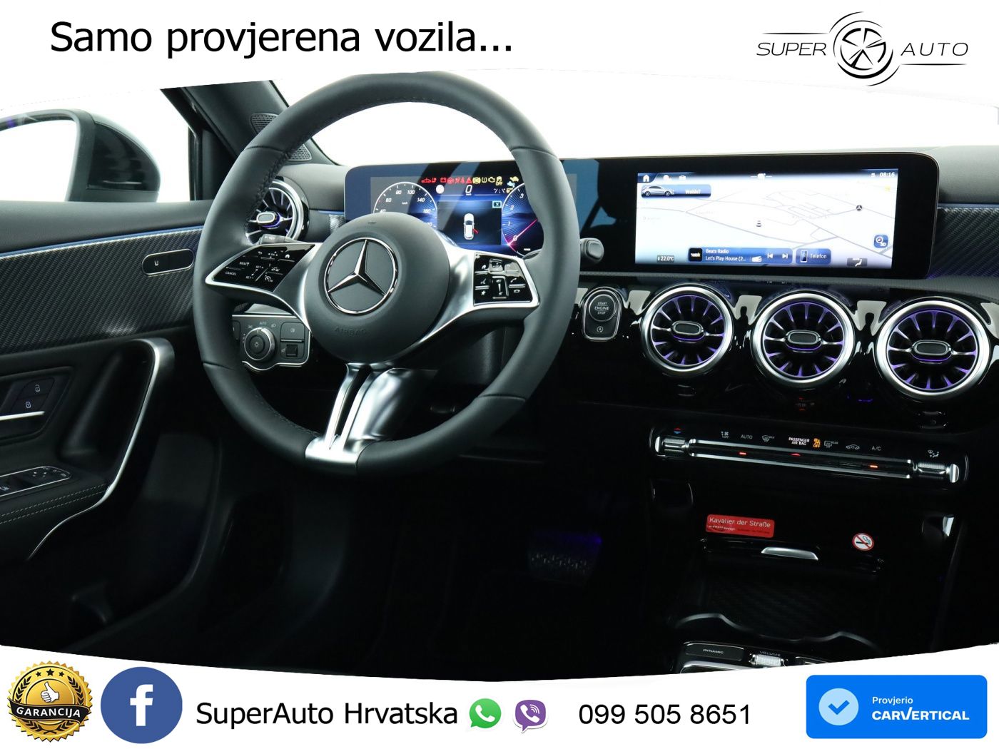 Mercedes-Benz A 200 7G-DCT LED+GR SJED+ACC