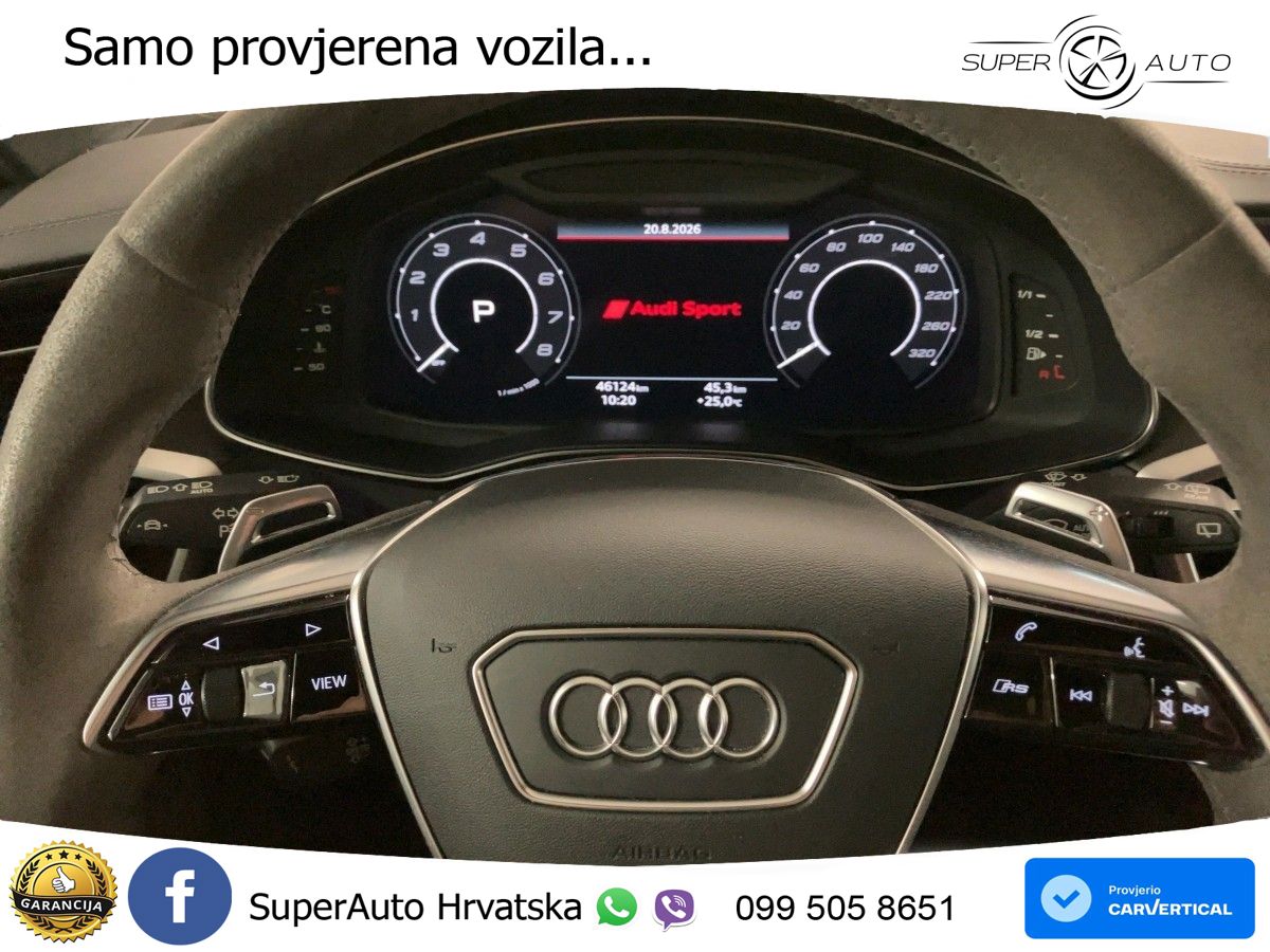 Audi RS6 Avant 4.0 TFSI V8 (600 KS) quattro Tiptronic