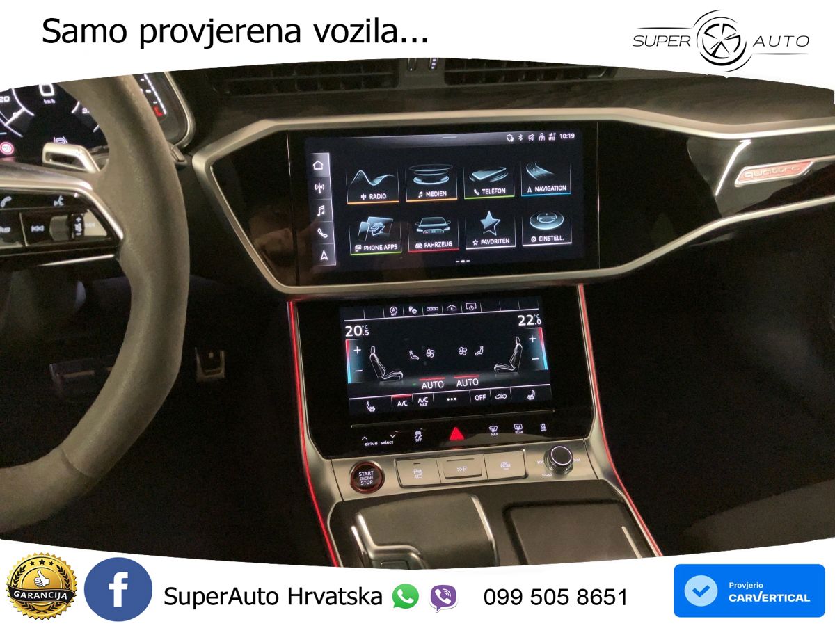Audi RS6 Avant 4.0 TFSI V8 (600 KS) quattro Tiptronic