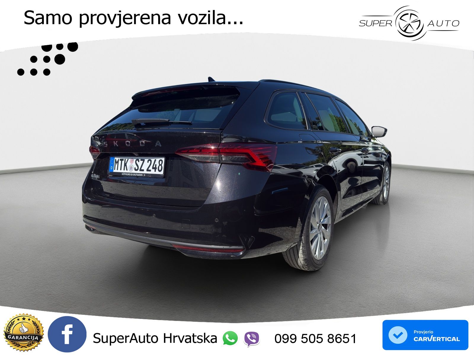 Škoda Octavia Combi 2.0 TDI (150 KS) DSG Selection LED+GR SJED+ACC