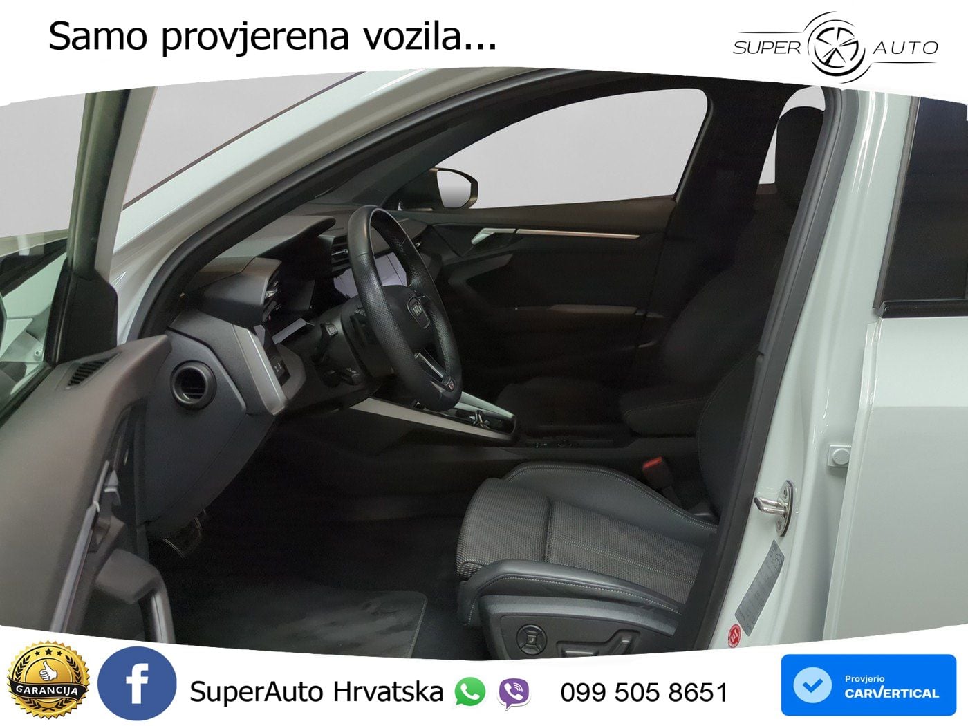 Audi S3 Limuzina 2.0 TFSI (310 KS) quattro S tronic LED+GR SJED+ACC