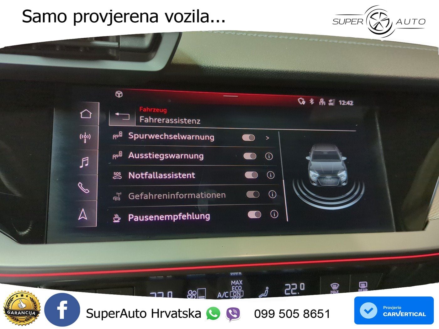 Audi S3 Limuzina 2.0 TFSI (310 KS) quattro S tronic LED+GR SJED+ACC