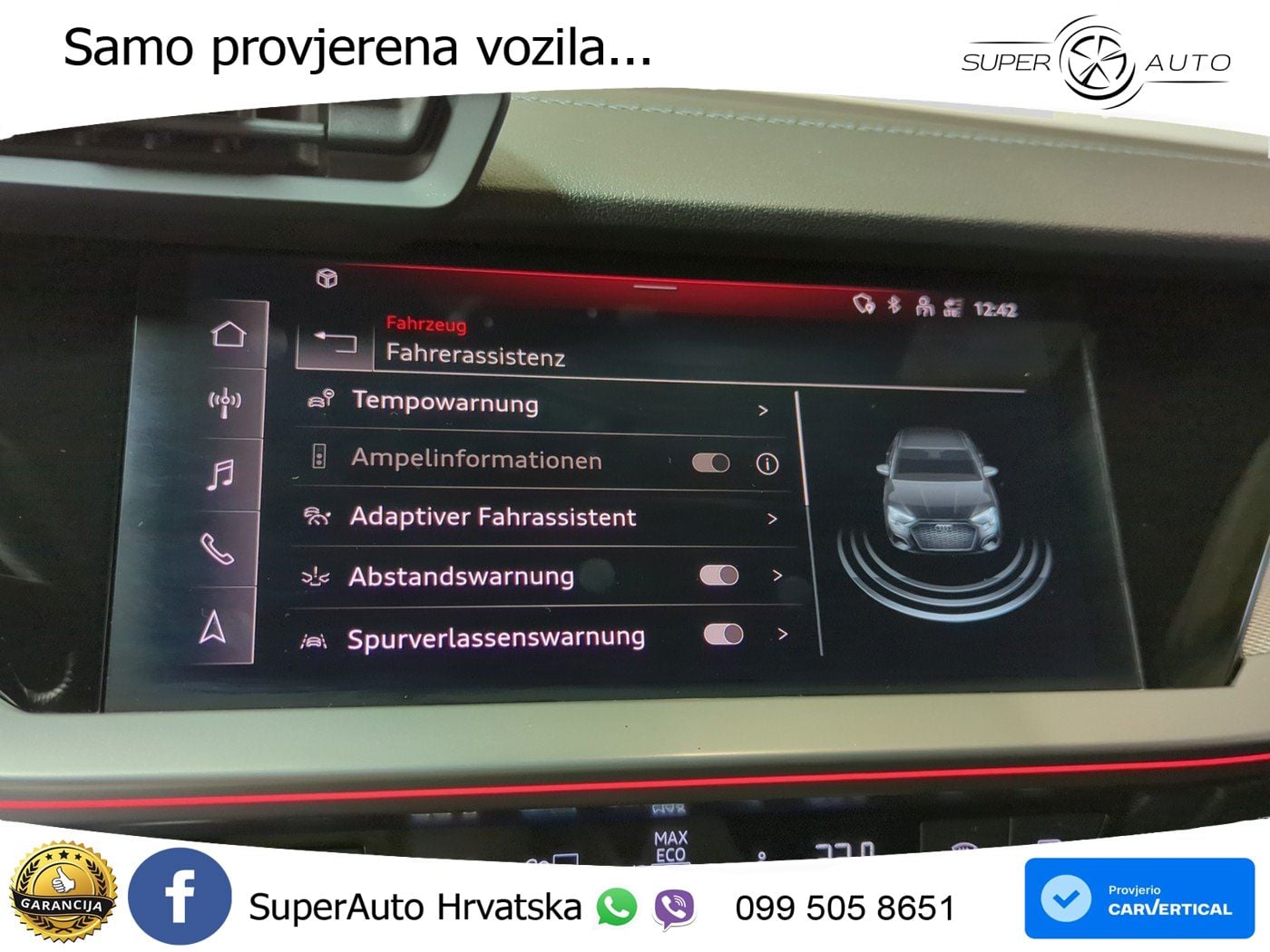 Audi S3 Limuzina 2.0 TFSI (310 KS) quattro S tronic LED+GR SJED+ACC