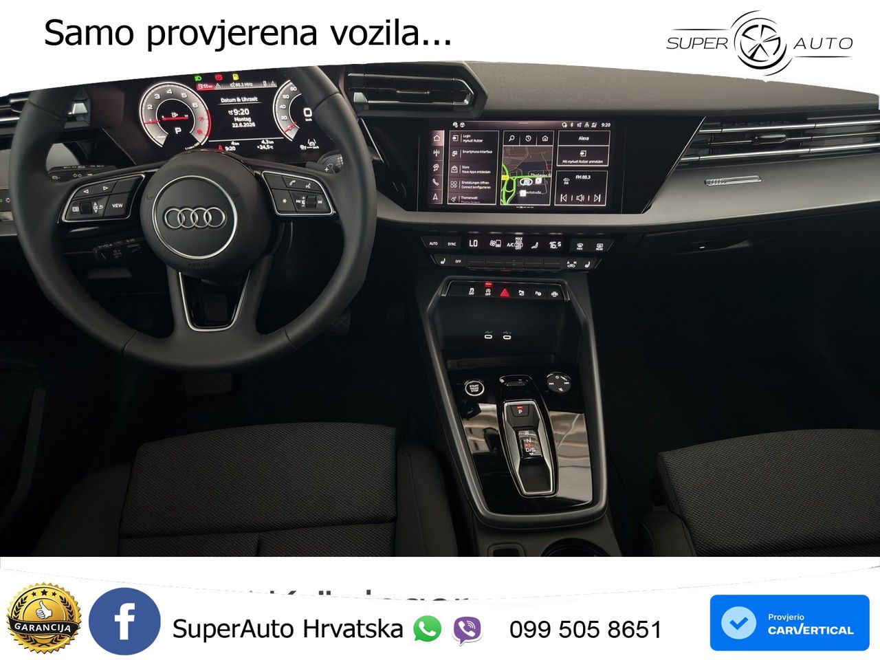 Audi A3 30 TFSI (116 KS) advanced LED+GR SJED+ACC