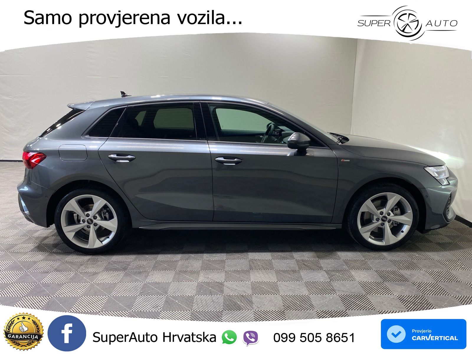 Audi A3 Sportback 40 TFSI (204 KS) quattro S tronic S line