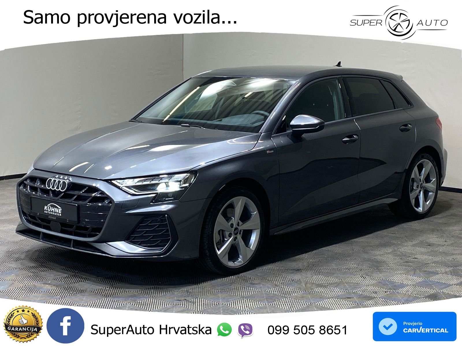 Audi A3 Sportback 40 TFSI (204 KS) quattro S tronic S line