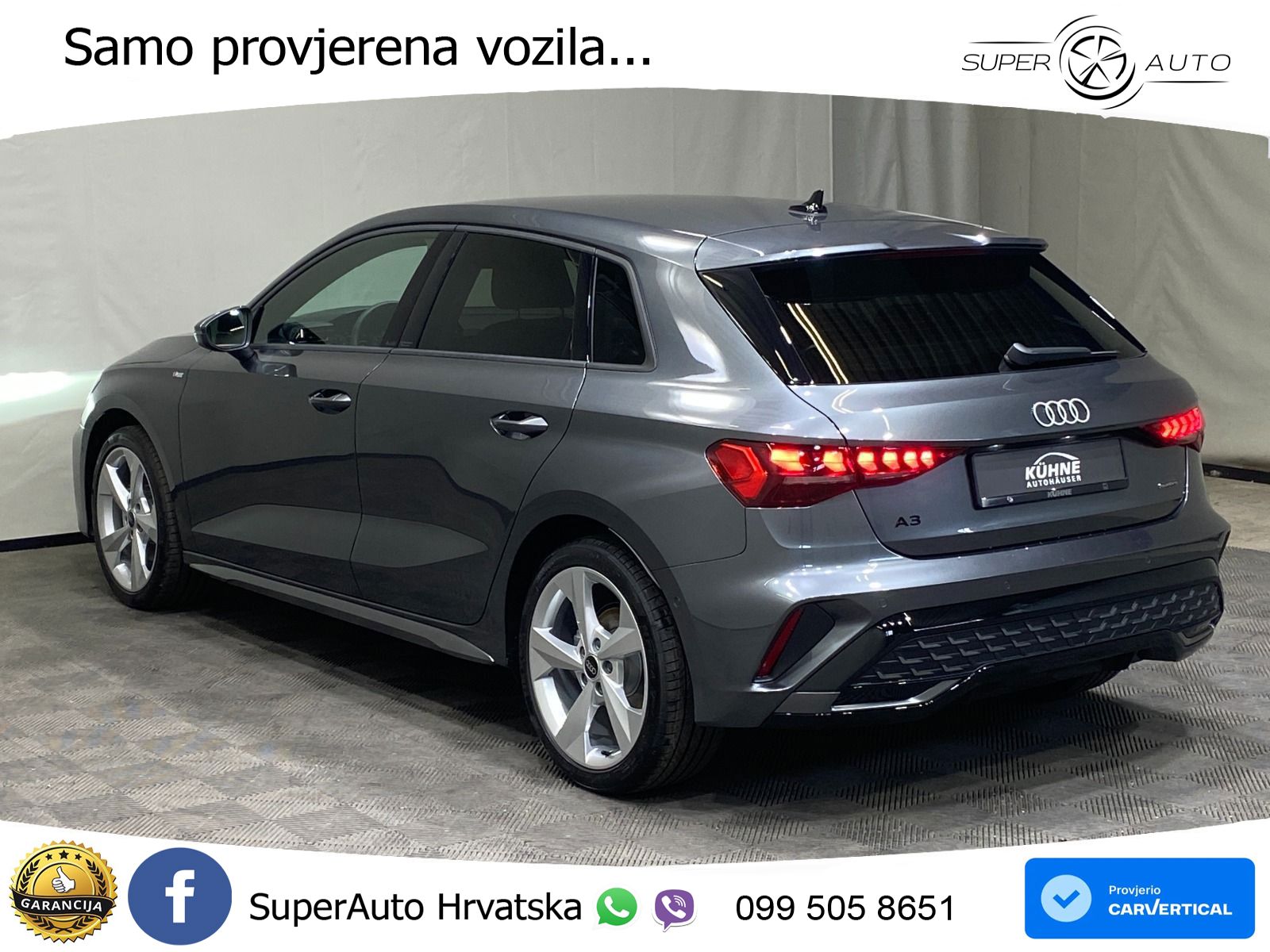 Audi A3 Sportback 40 TFSI (204 KS) quattro S tronic S line