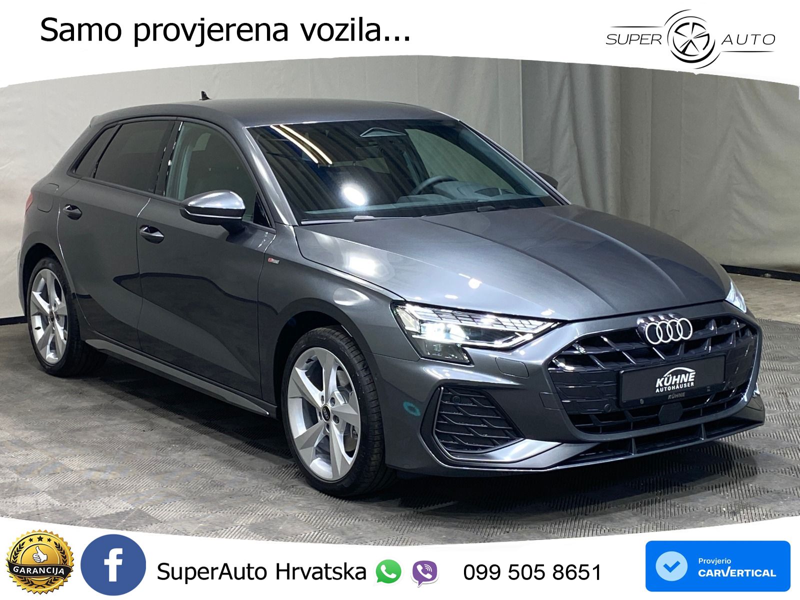 Audi A3 Sportback 40 TFSI (204 KS) quattro S tronic S line
