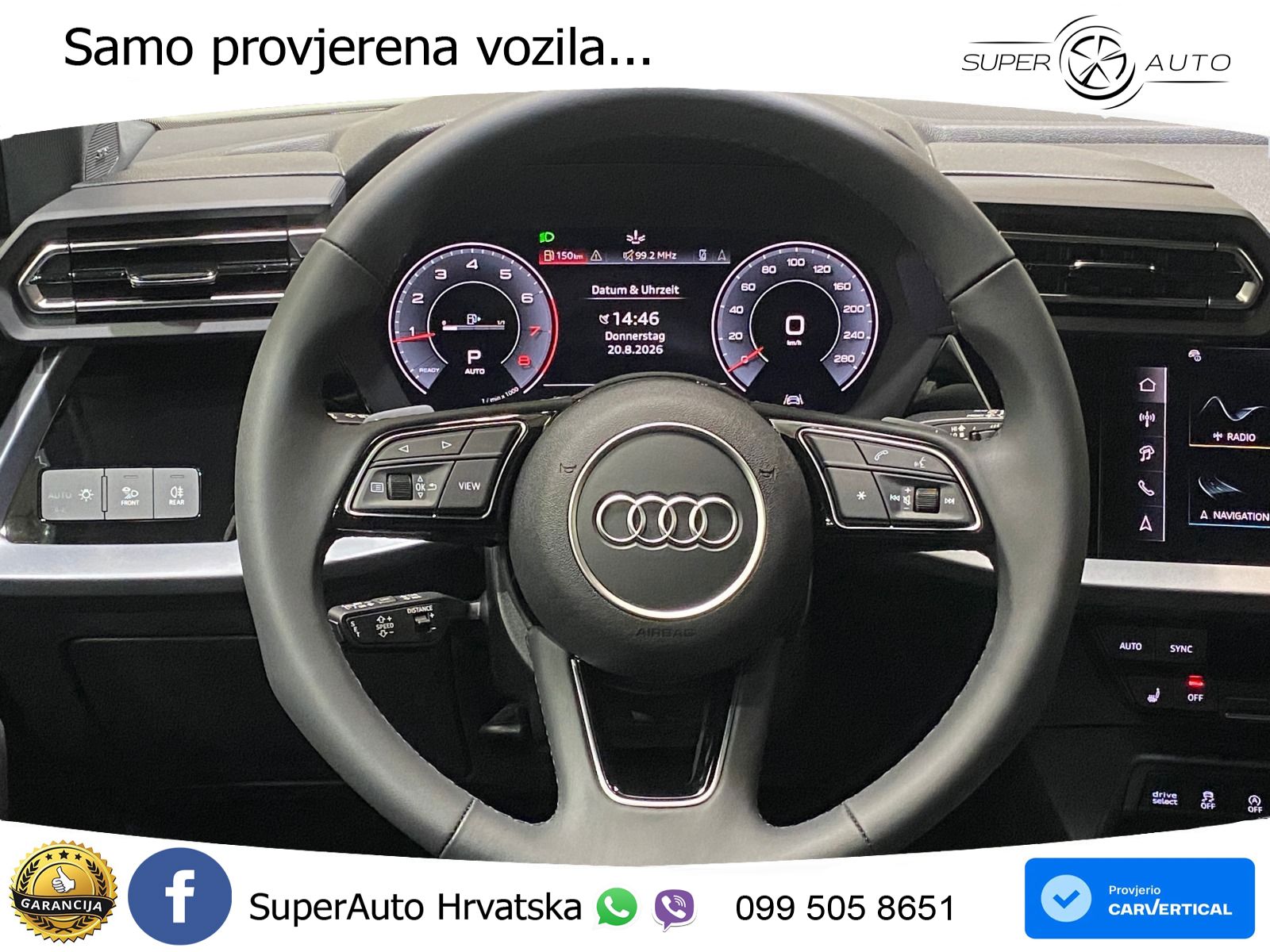Audi A3 Sportback 40 TFSI (204 KS) quattro S tronic S line