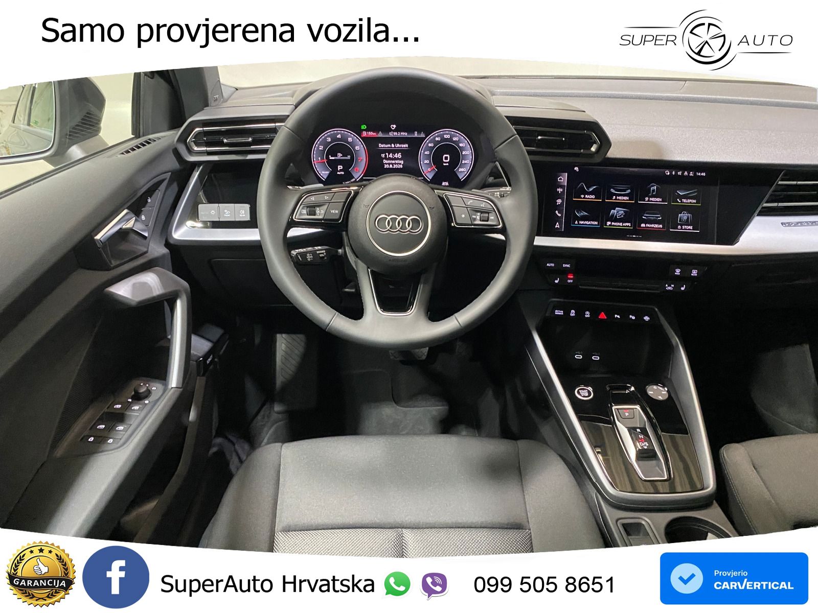 Audi A3 Sportback 40 TFSI (204 KS) quattro S tronic S line