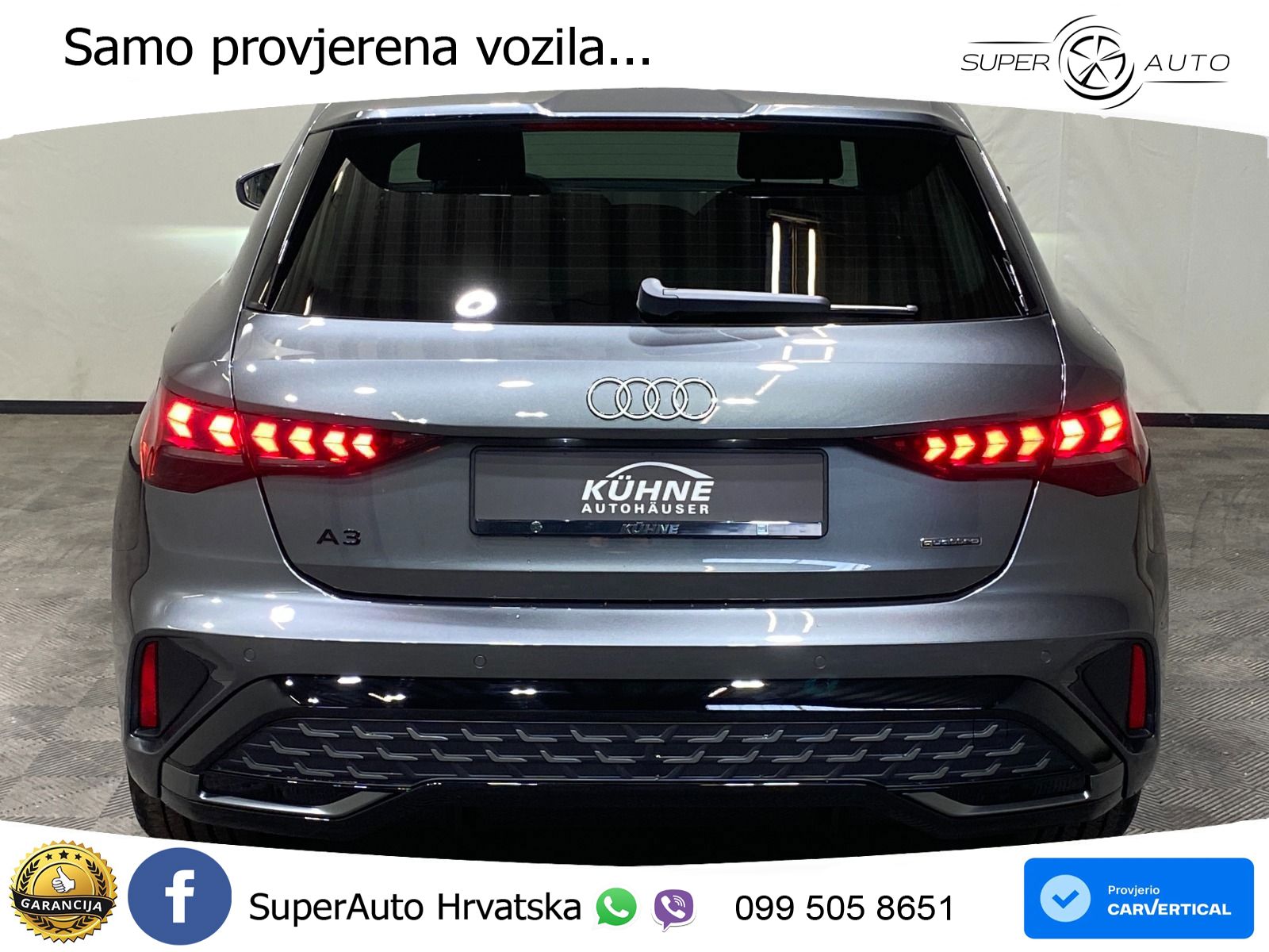 Audi A3 Sportback 40 TFSI (204 KS) quattro S tronic S line