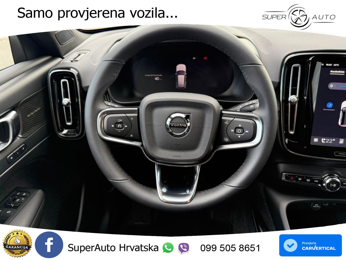 Volvo XC40 2.0 B3 163 KS Automatic LED+GR SJED+ACC