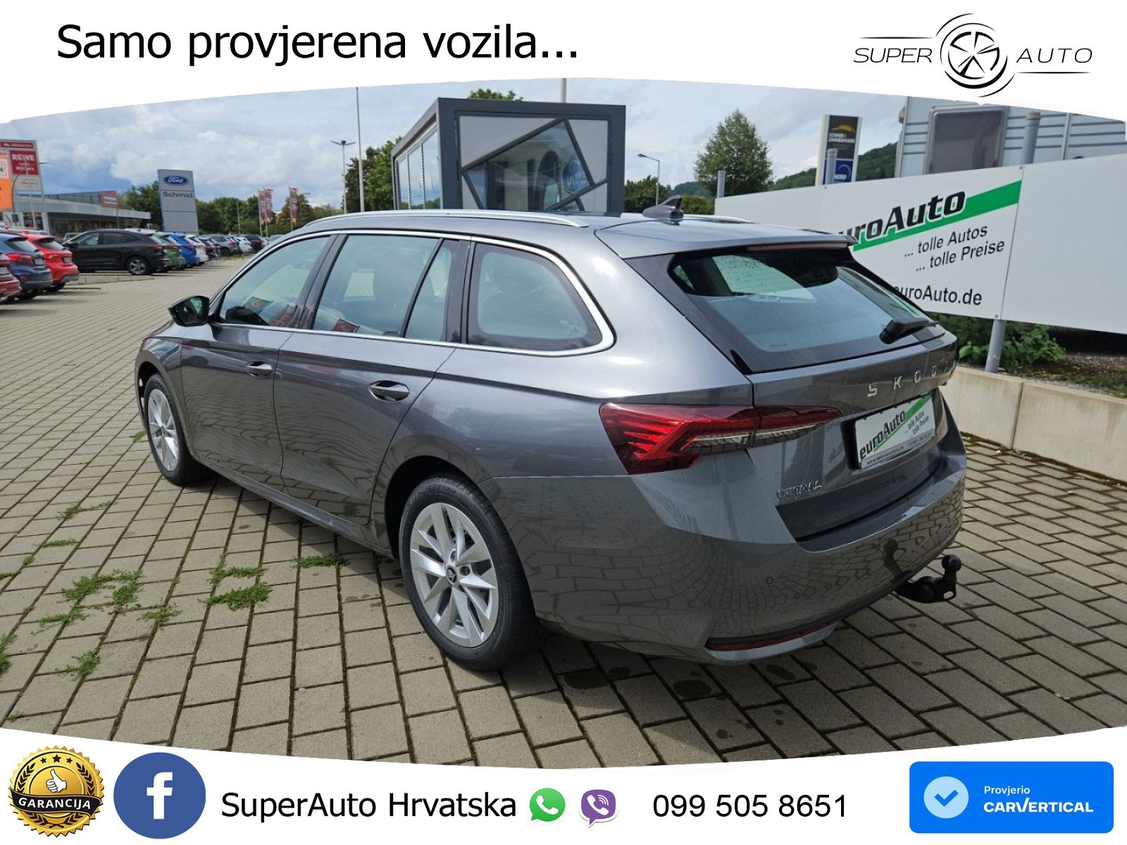 Škoda Octavia Combi 2.0 TDI (150 KS) DSG Selection LED+GR SJED+ACC
