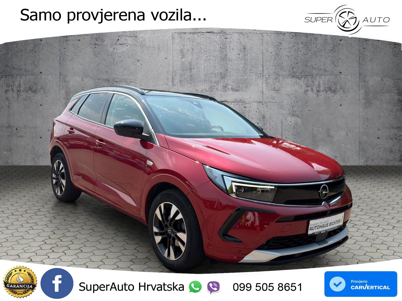 Opel Grandland 1.2i Turbo (130 KS) Automatic LED+GR SJED+ACC