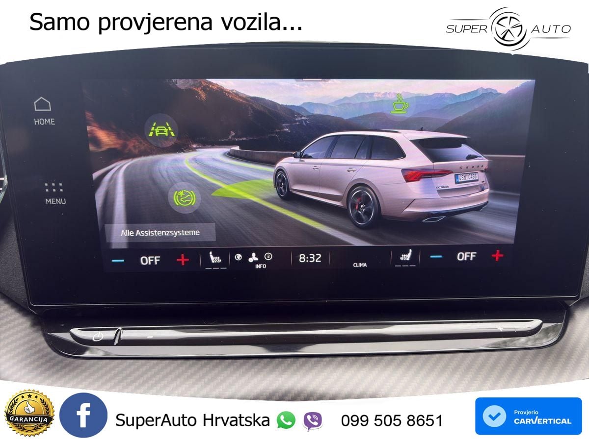 Škoda Octavia Combi RS 2.0 TDI (200 KS) 4x4 DSG