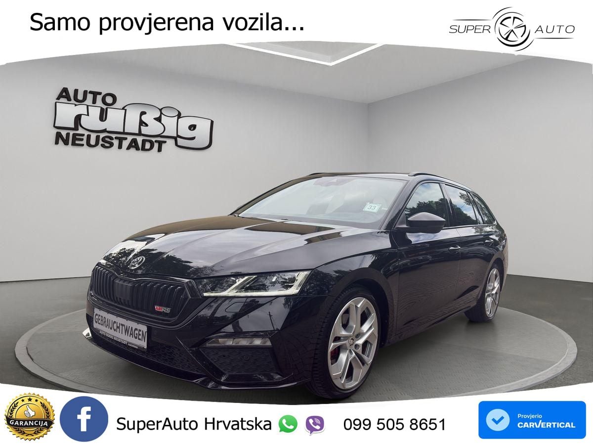 Škoda Octavia Combi RS 2.0 TDI (200 KS) 4x4 DSG