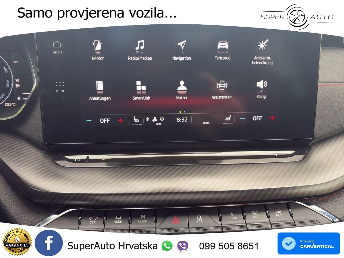 Škoda Octavia Combi RS 2.0 TDI (200 KS) 4x4 DSG