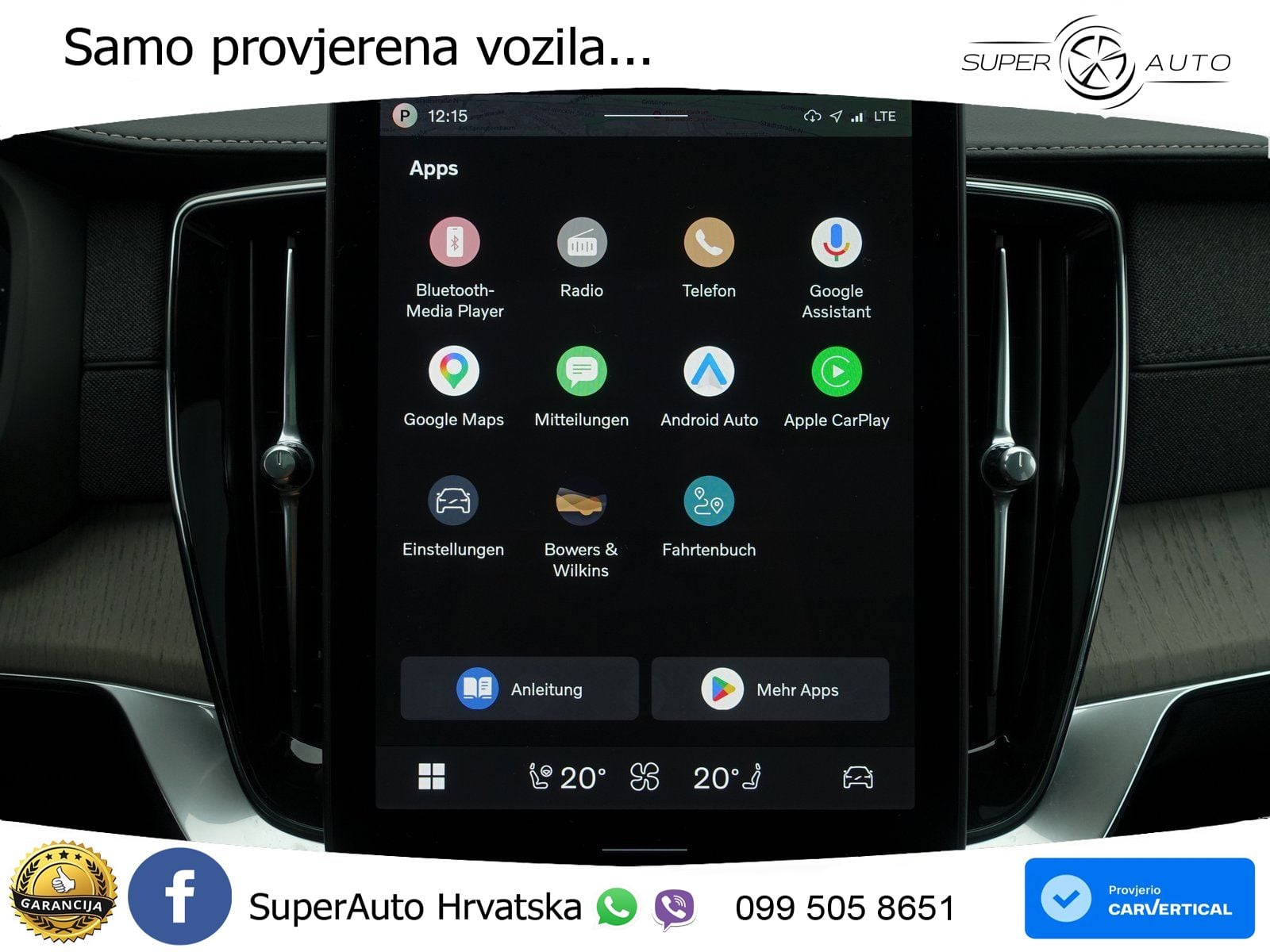 Volvo XC90 2.0 T8 AWD Automatic LED+GR SJED+ACC