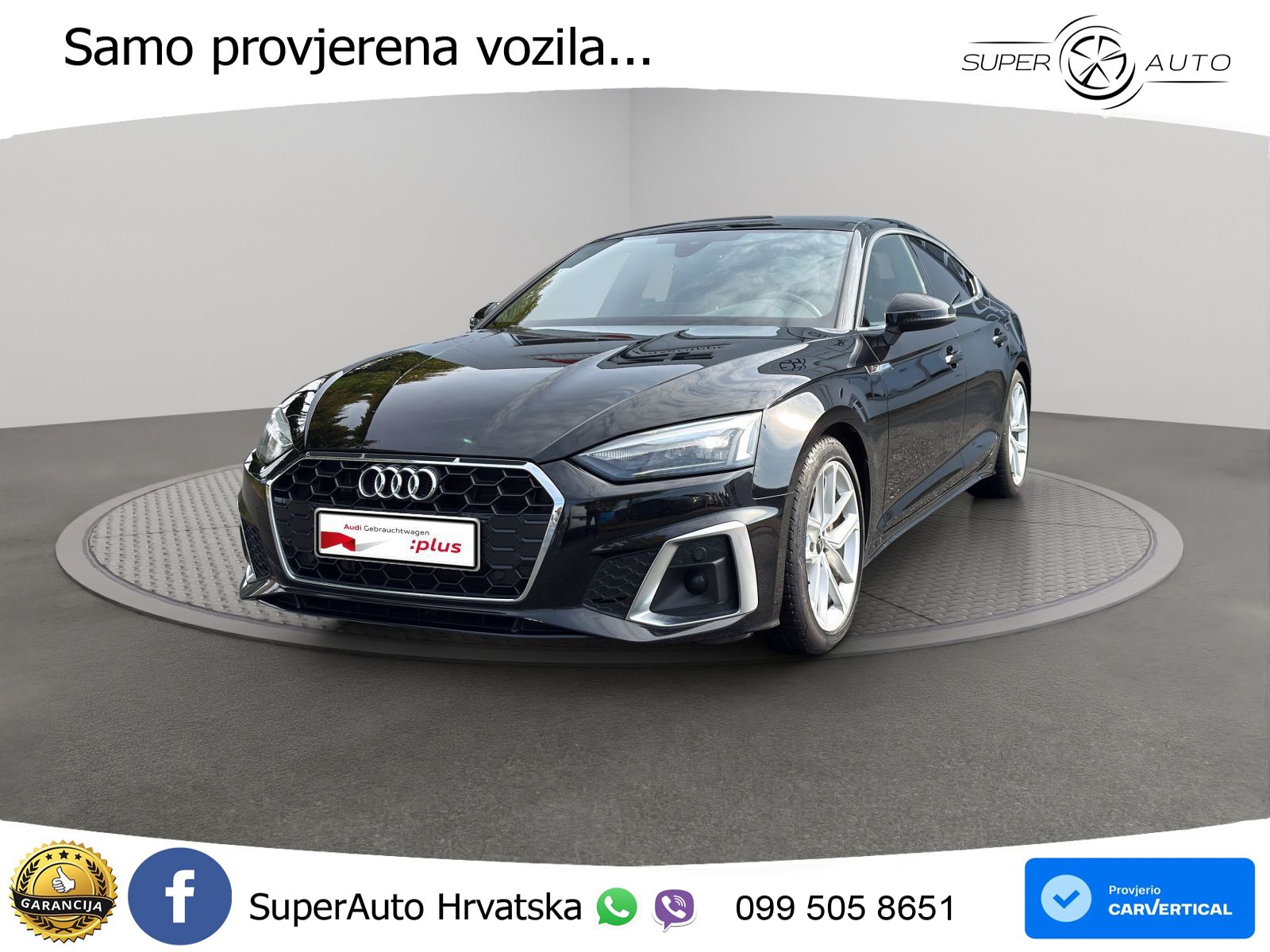 Audi A5 Sportback 40 TDI (204 KS) S tronic S line