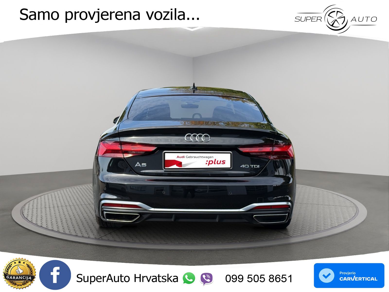 Audi A5 Sportback 40 TDI (204 KS) S tronic S line