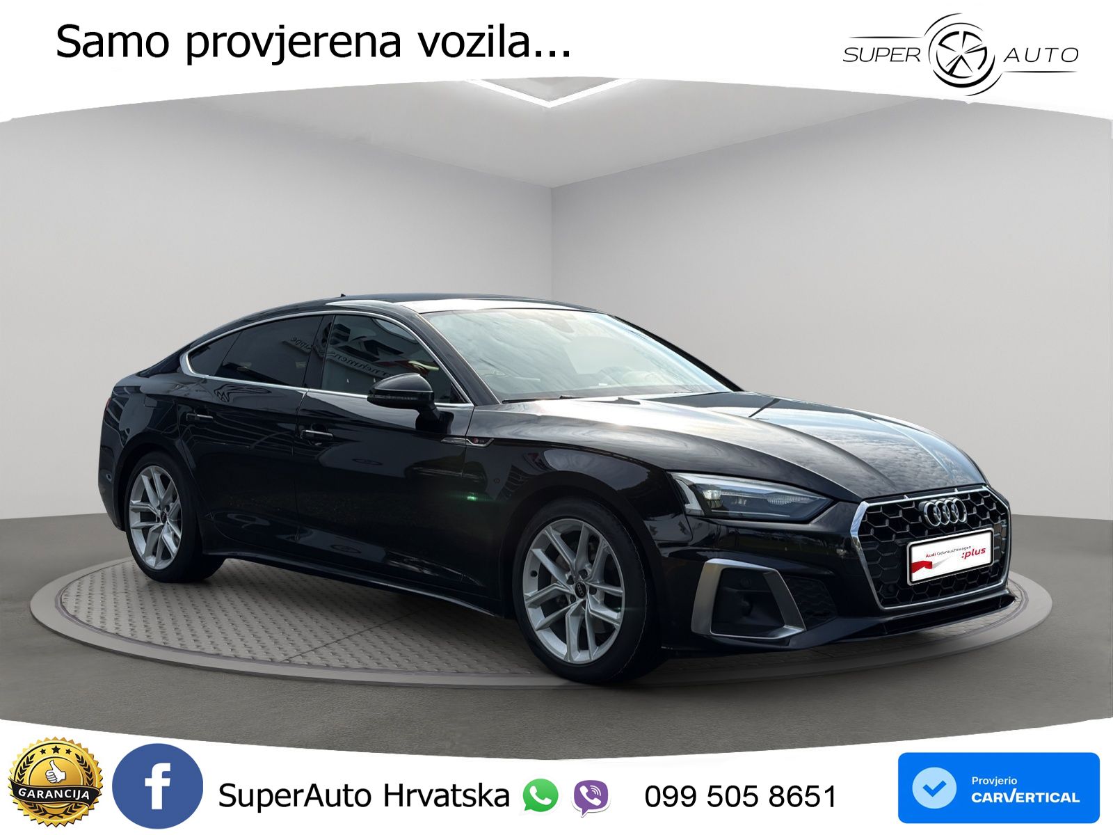 Audi A5 Sportback 40 TDI (204 KS) S tronic S line