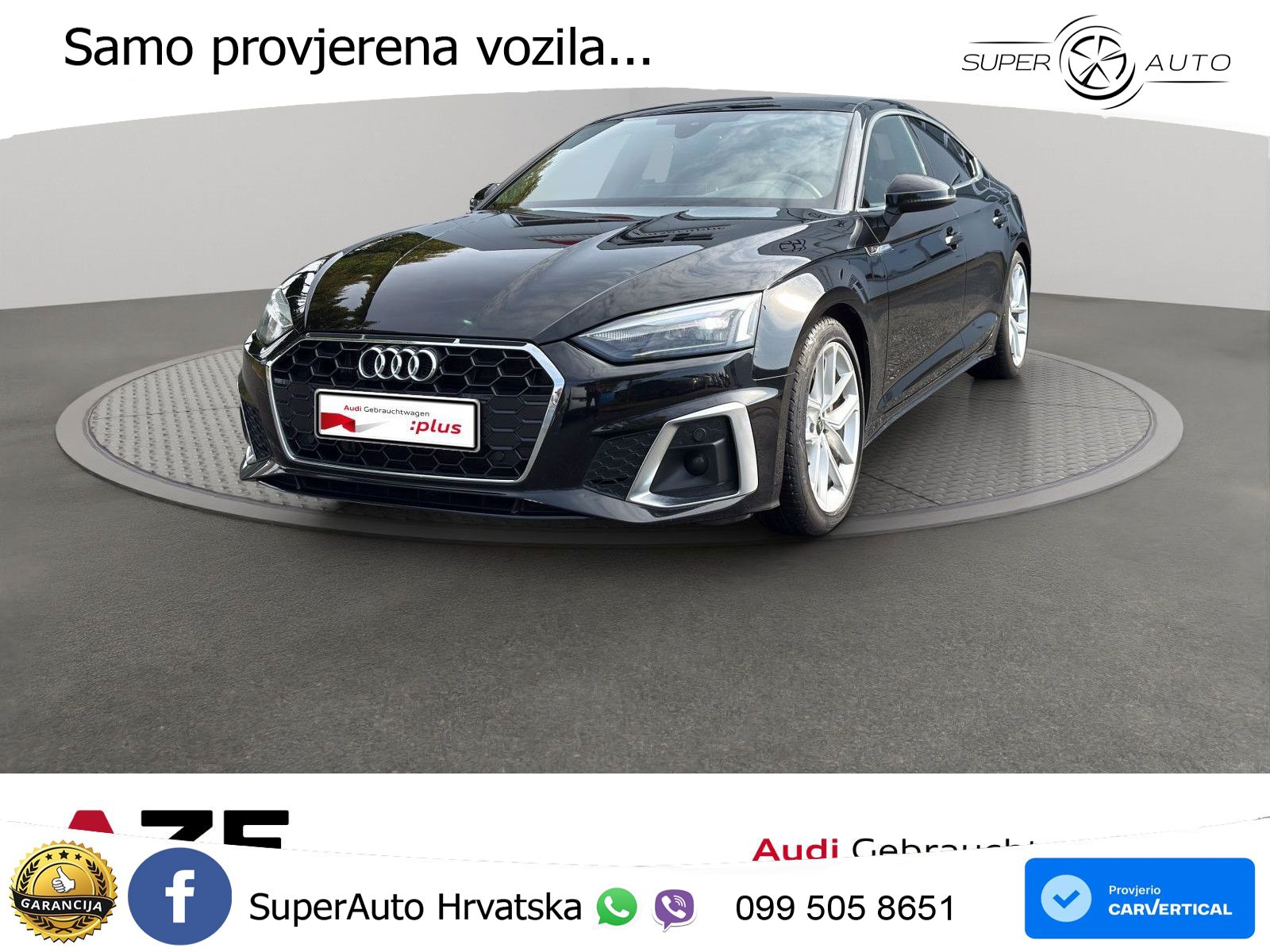 Audi A5 Sportback 40 TDI (204 KS) S tronic S line