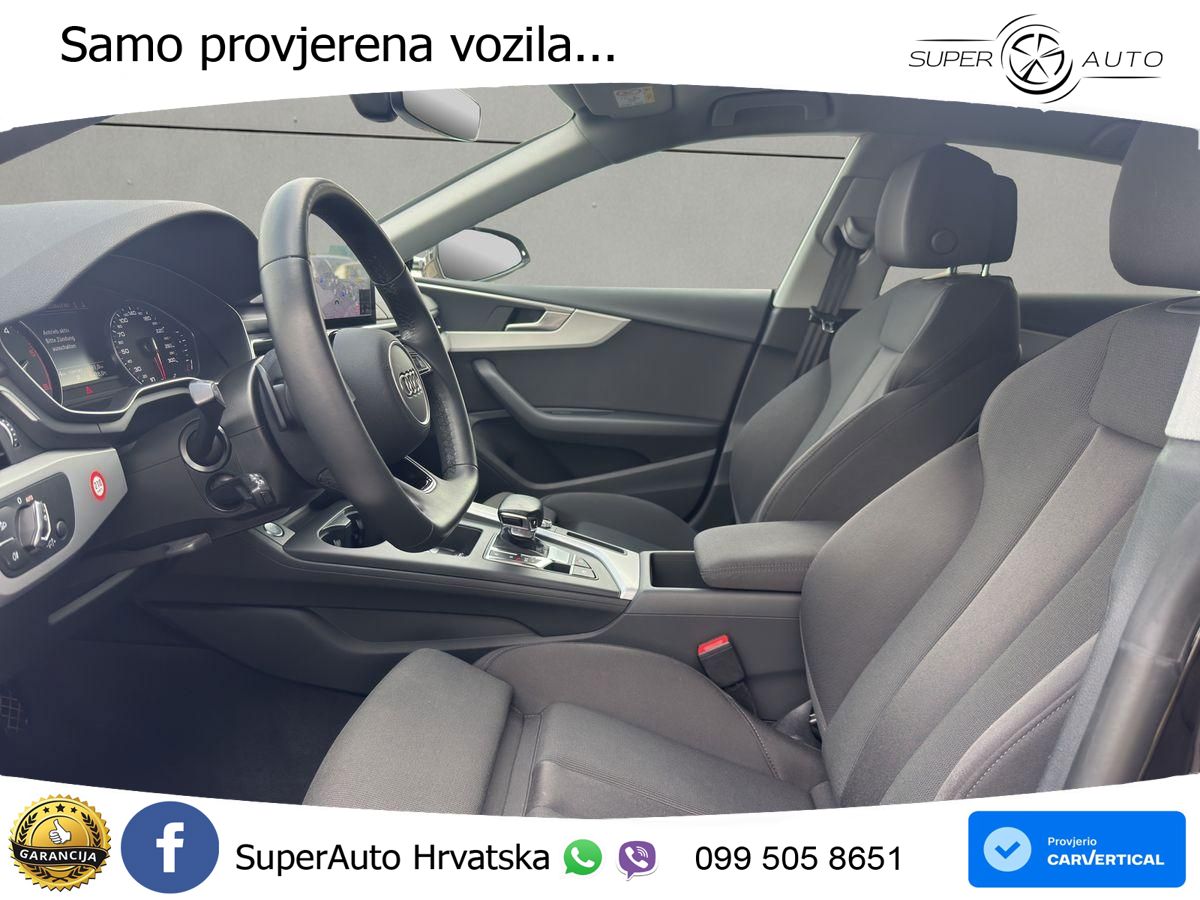 Audi A5 Sportback 40 TDI (204 KS) S tronic MATRIX+GR SJED+KAM