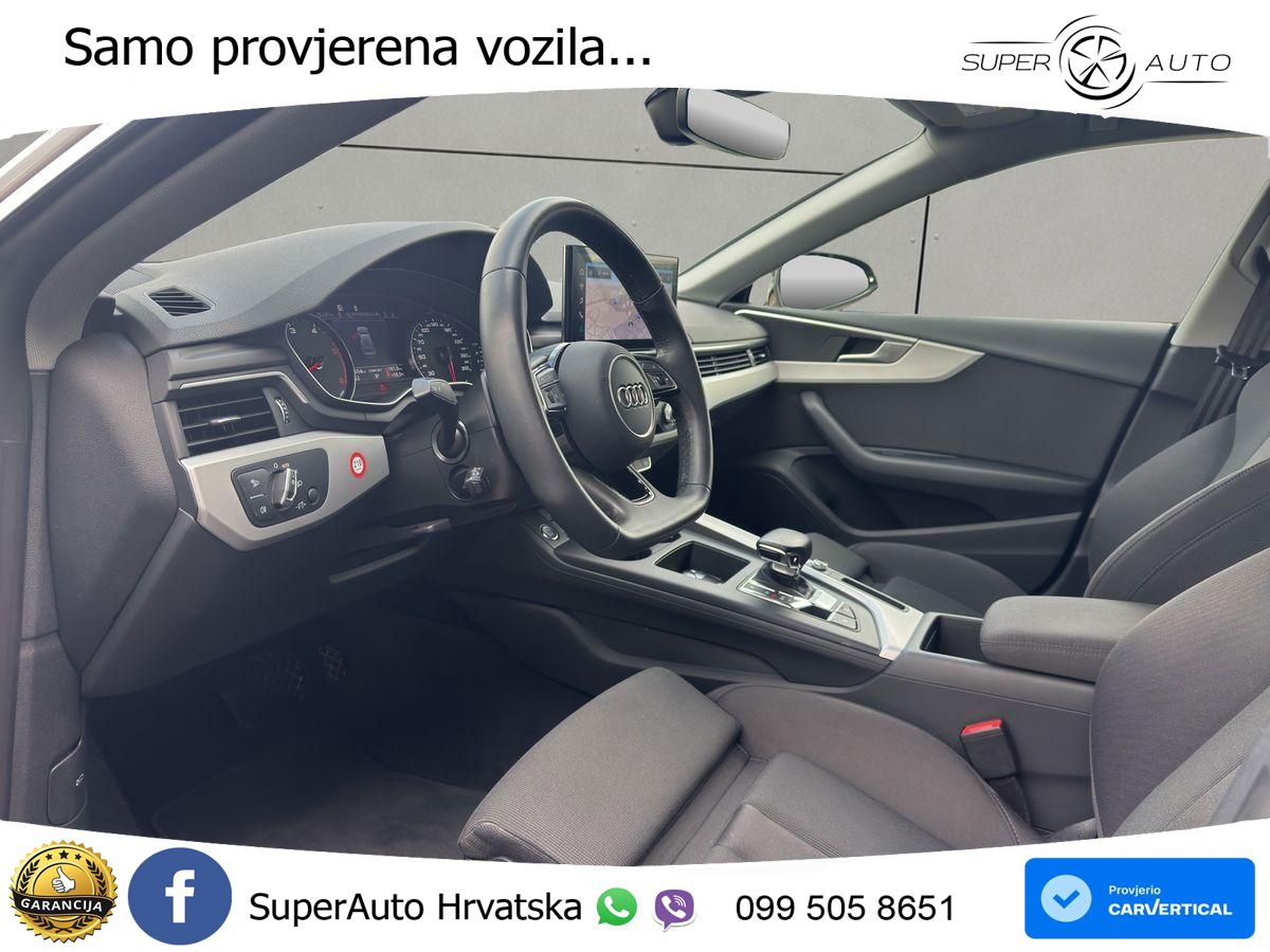 Audi A5 Sportback 40 TDI (204 KS) S tronic MATRIX+GR SJED+KAM
