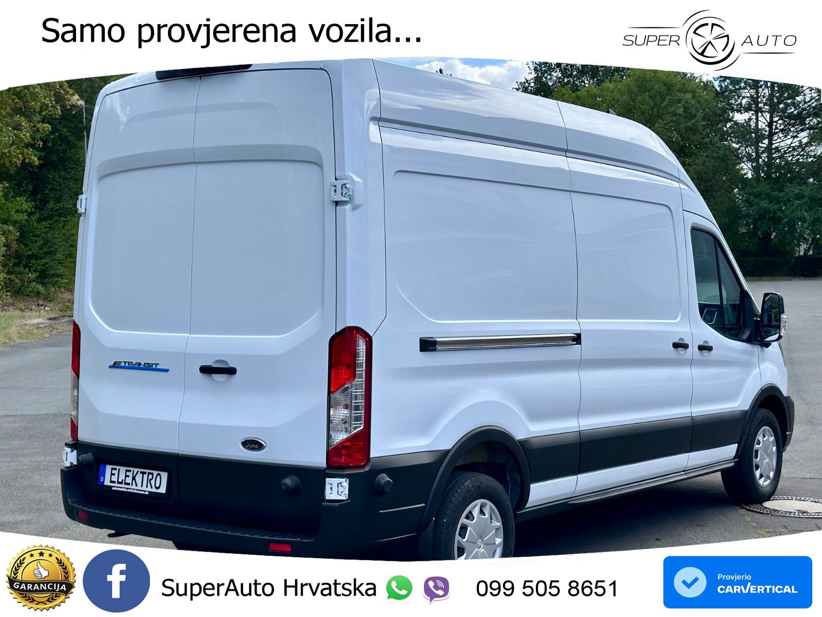 Ford Transit E 350 L3H3 230V Wechselricher 184 KS