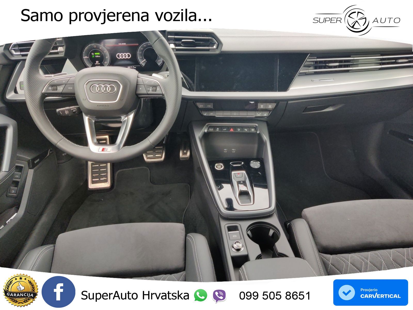 Audi A3 45 TFSIe (272 KS) S tronic S line LED+GR SJED+ACC
