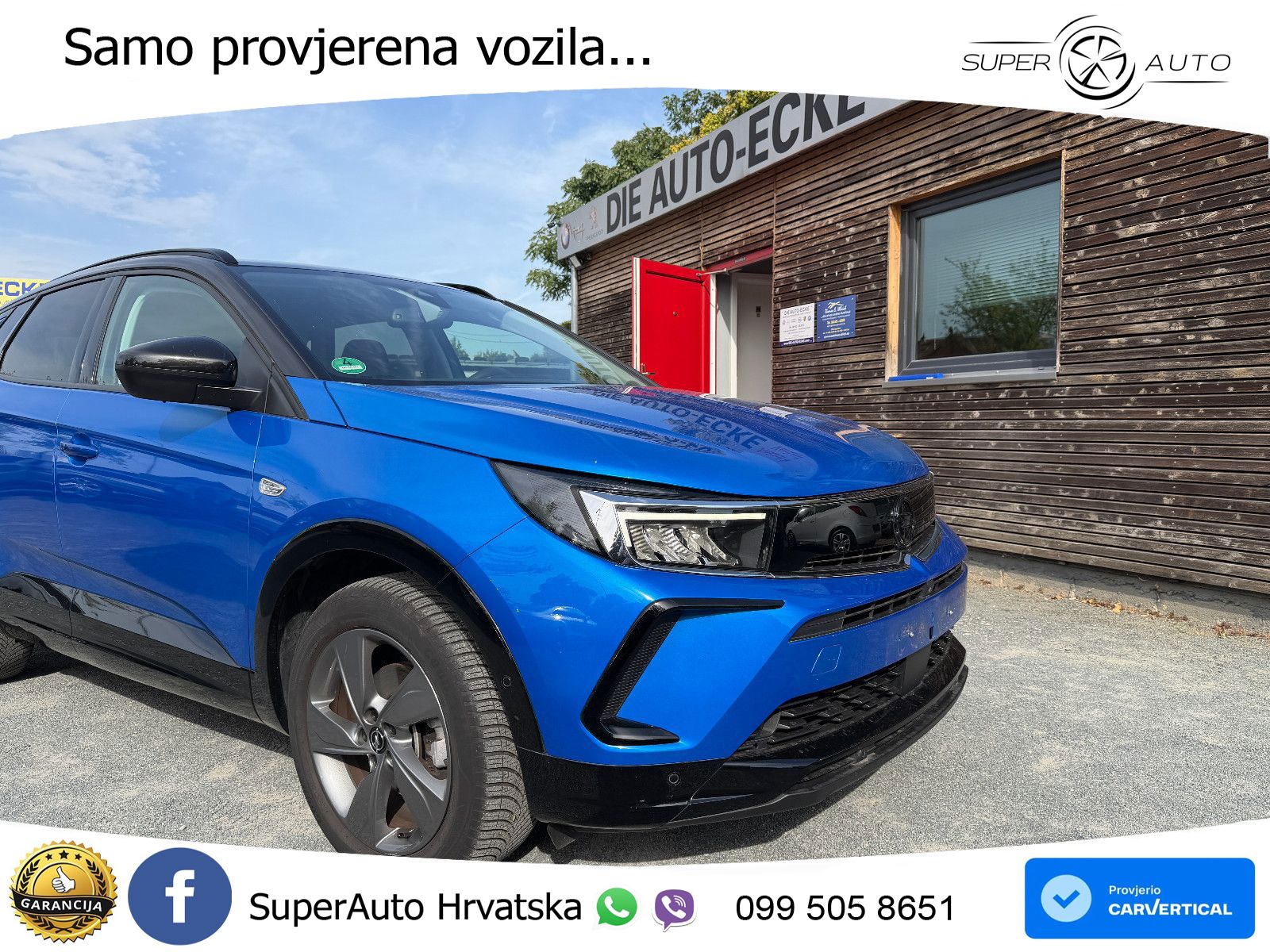 Opel Grandland 1.2i Turbo (130 KS) Automatic GS LED+GR SJED+ACC