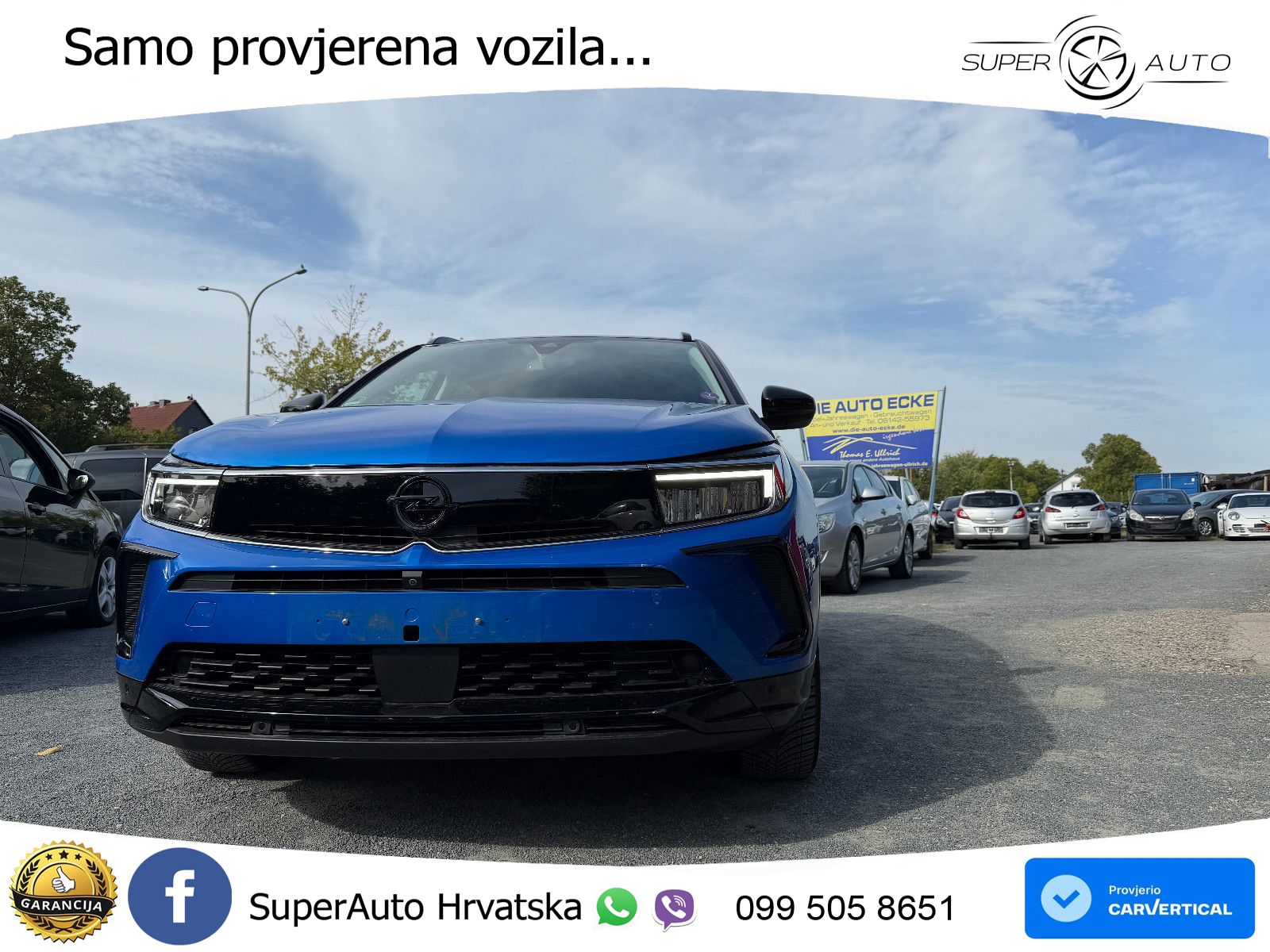 Opel Grandland 1.2i Turbo (130 KS) Automatic GS LED+GR SJED+ACC
