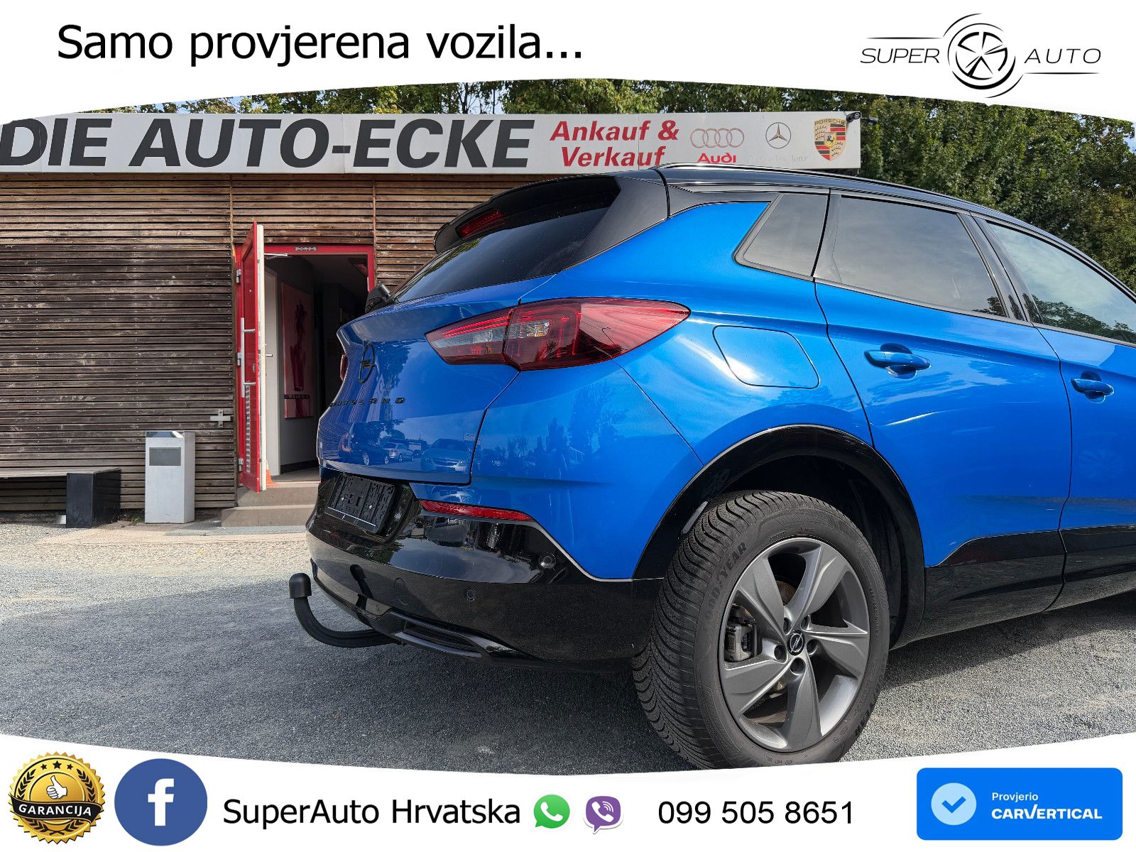 Opel Grandland 1.2i Turbo (130 KS) Automatic GS LED+GR SJED+ACC