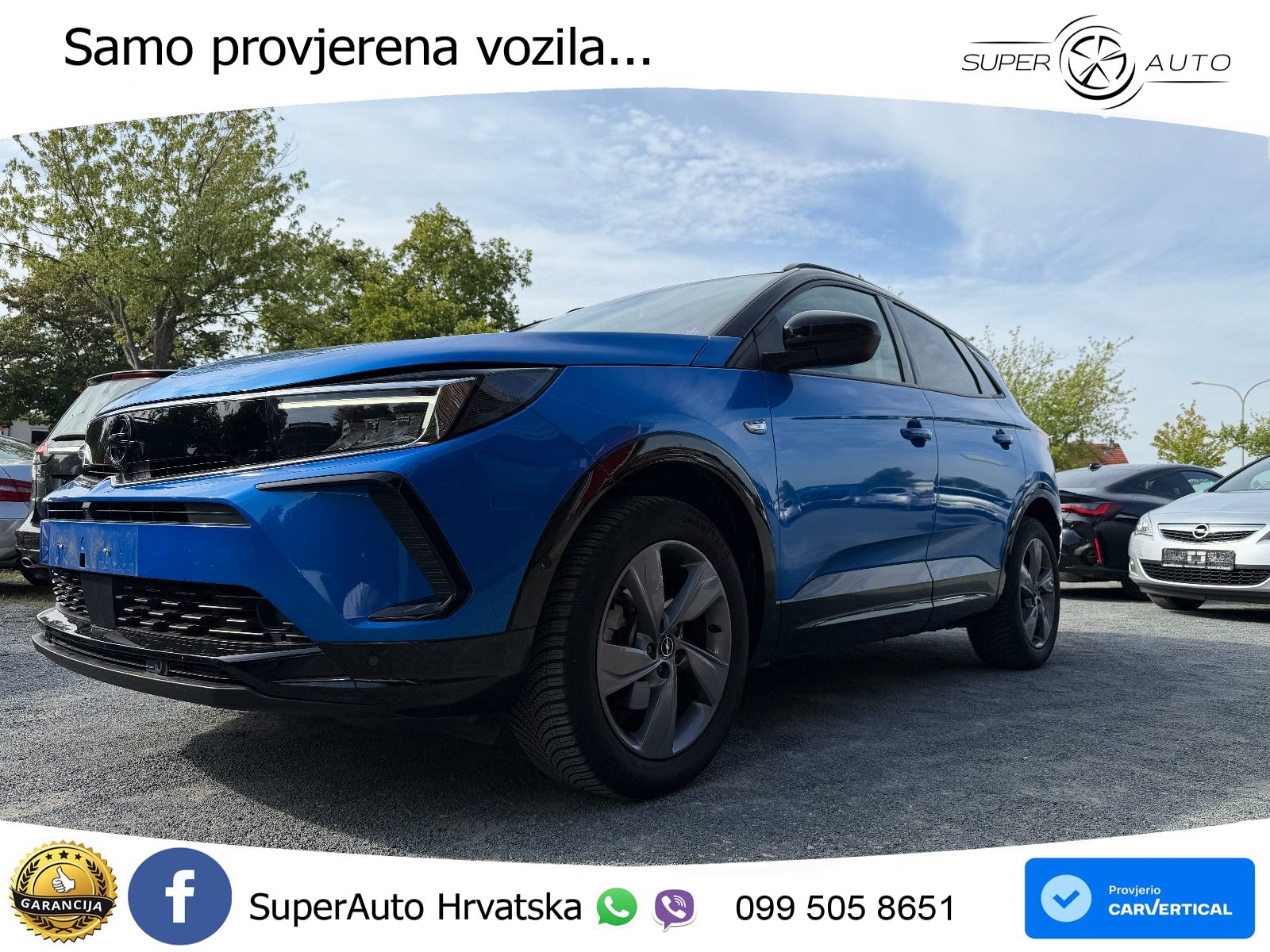 Opel Grandland 1.2i Turbo (130 KS) Automatic GS LED+GR SJED+ACC