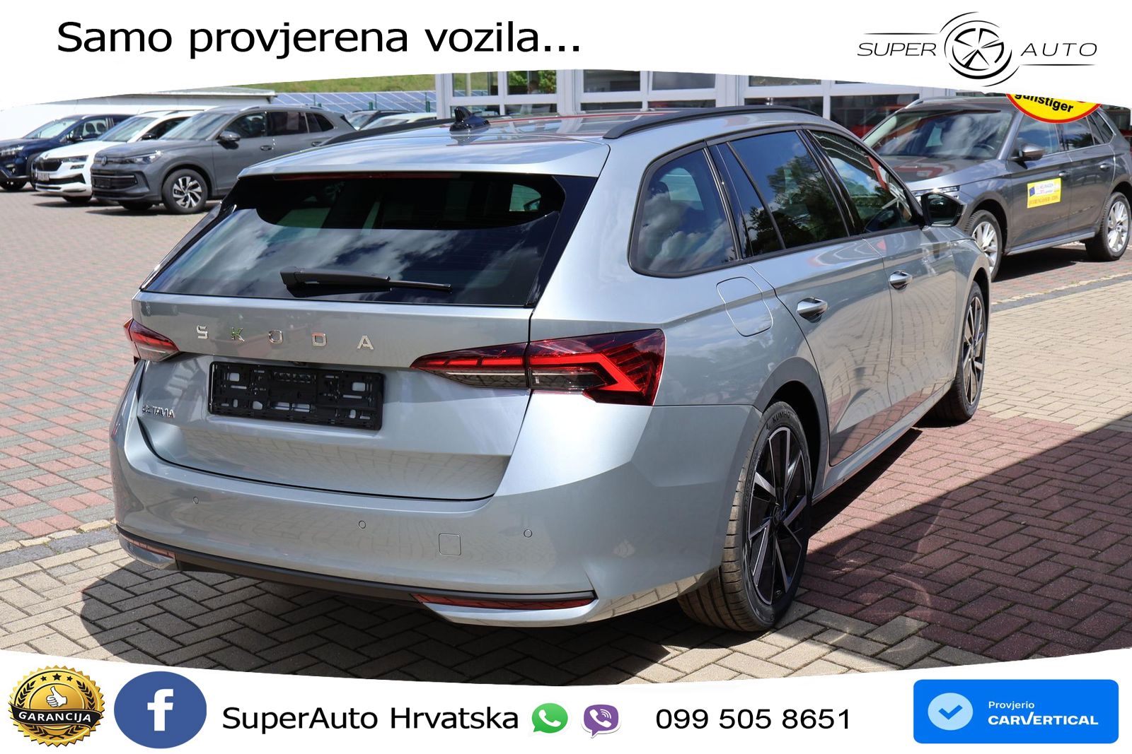 Škoda Octavia Combi 1.5 TSI (150 KS) LED+GR SJED+ACC