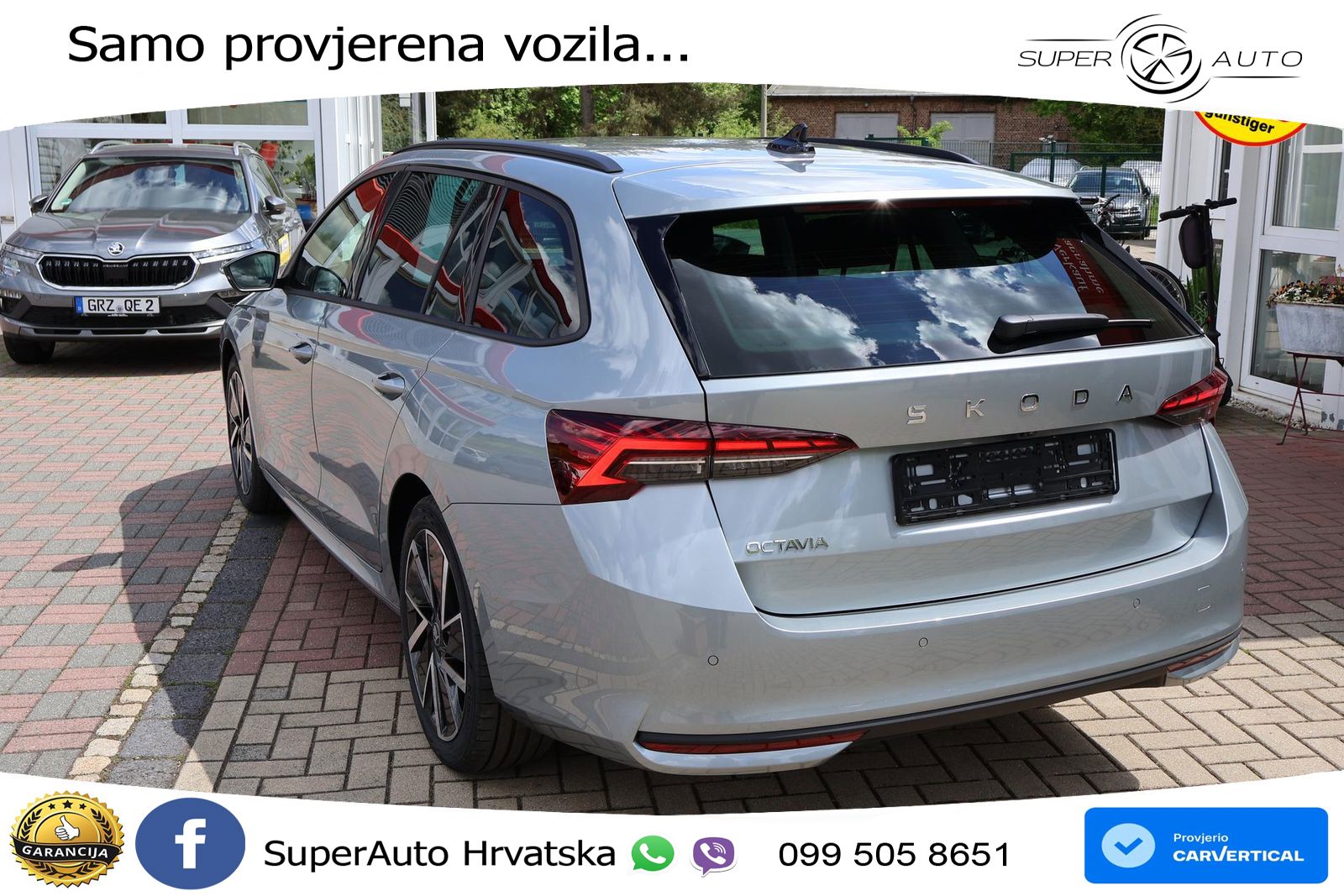 Škoda Octavia Combi 1.5 TSI (150 KS) LED+GR SJED+ACC