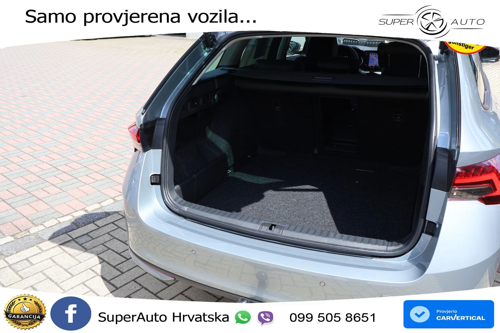 Škoda Octavia Combi 1.5 TSI (150 KS) LED+GR SJED+ACC