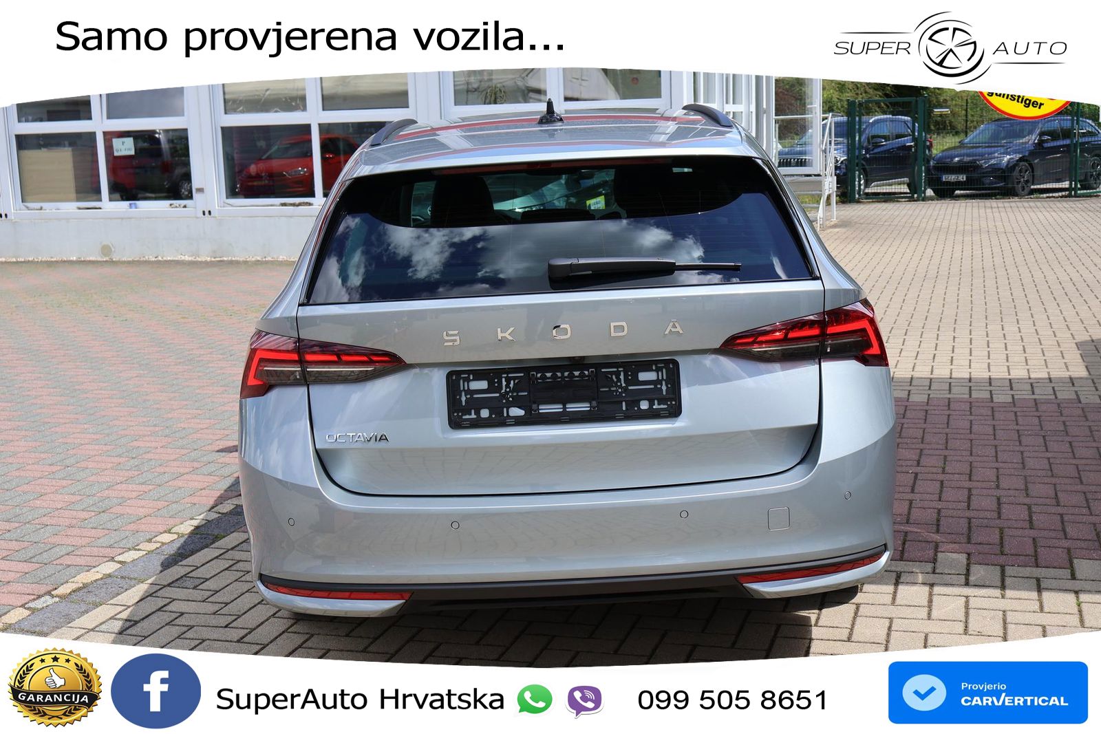 Škoda Octavia Combi 1.5 TSI (150 KS) LED+GR SJED+ACC