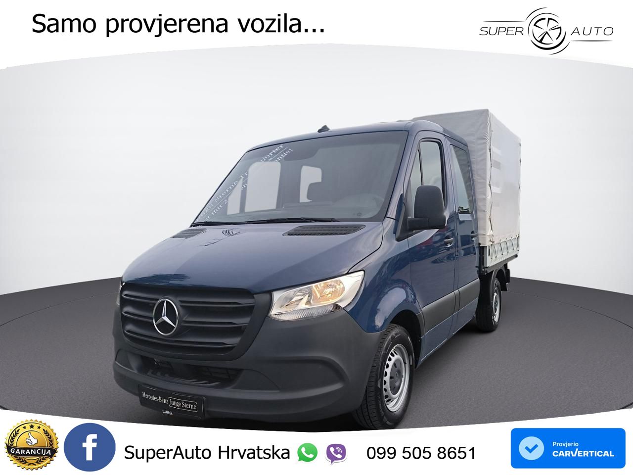 Mercedes-Benz Sprinter 215 CDI DOKA KlimaA 150 KS