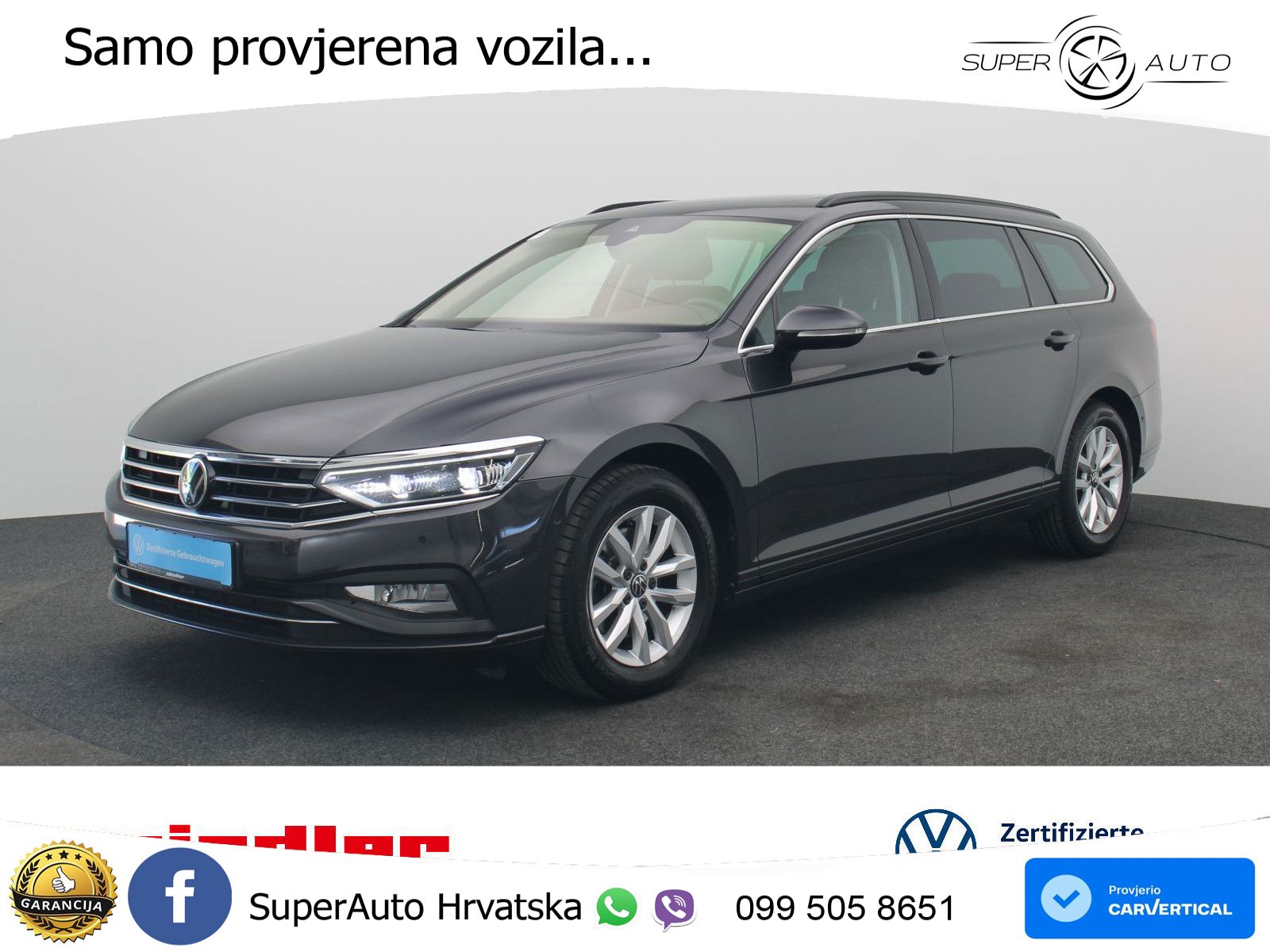 Volkswagen Passat Variant 2.0 TDI (150 KS) DSG Business LED+GR SJED+ACC