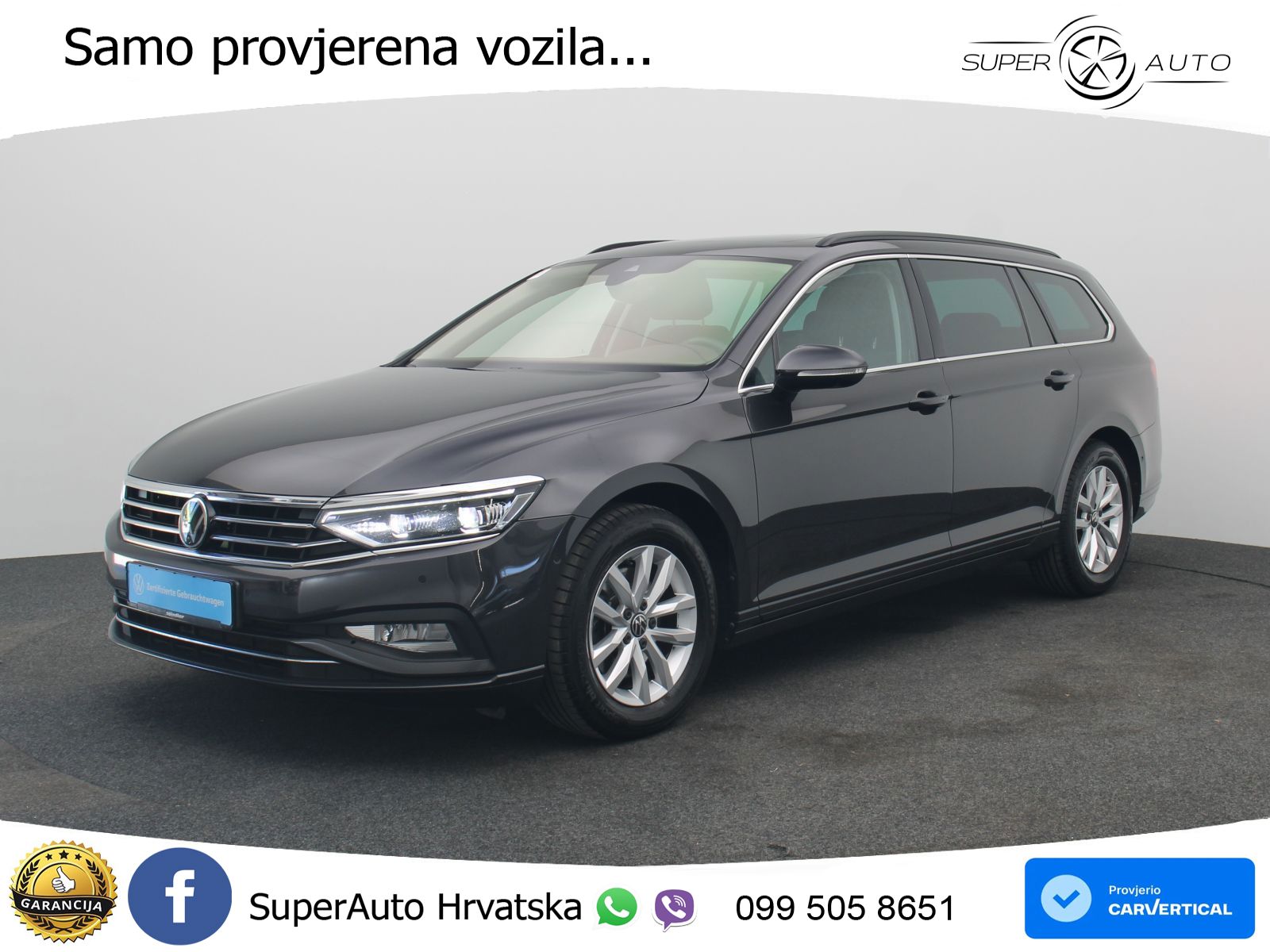 Volkswagen Passat Variant 2.0 TDI (150 KS) DSG Business LED+GR SJED+ACC