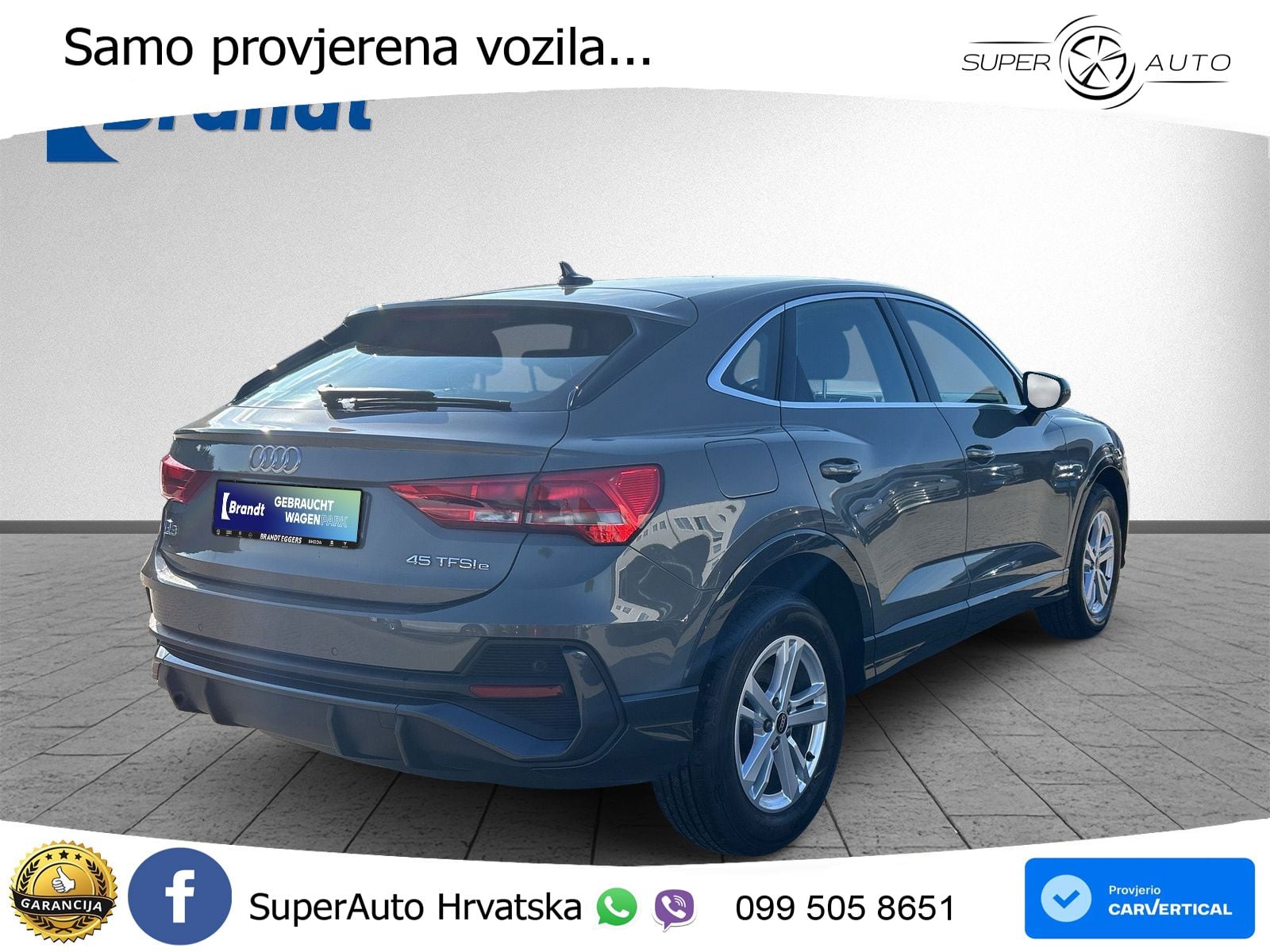 Audi Q3 Sportback 45 TFSIe (245 KS) S tronic LED+GR SJED+ACC