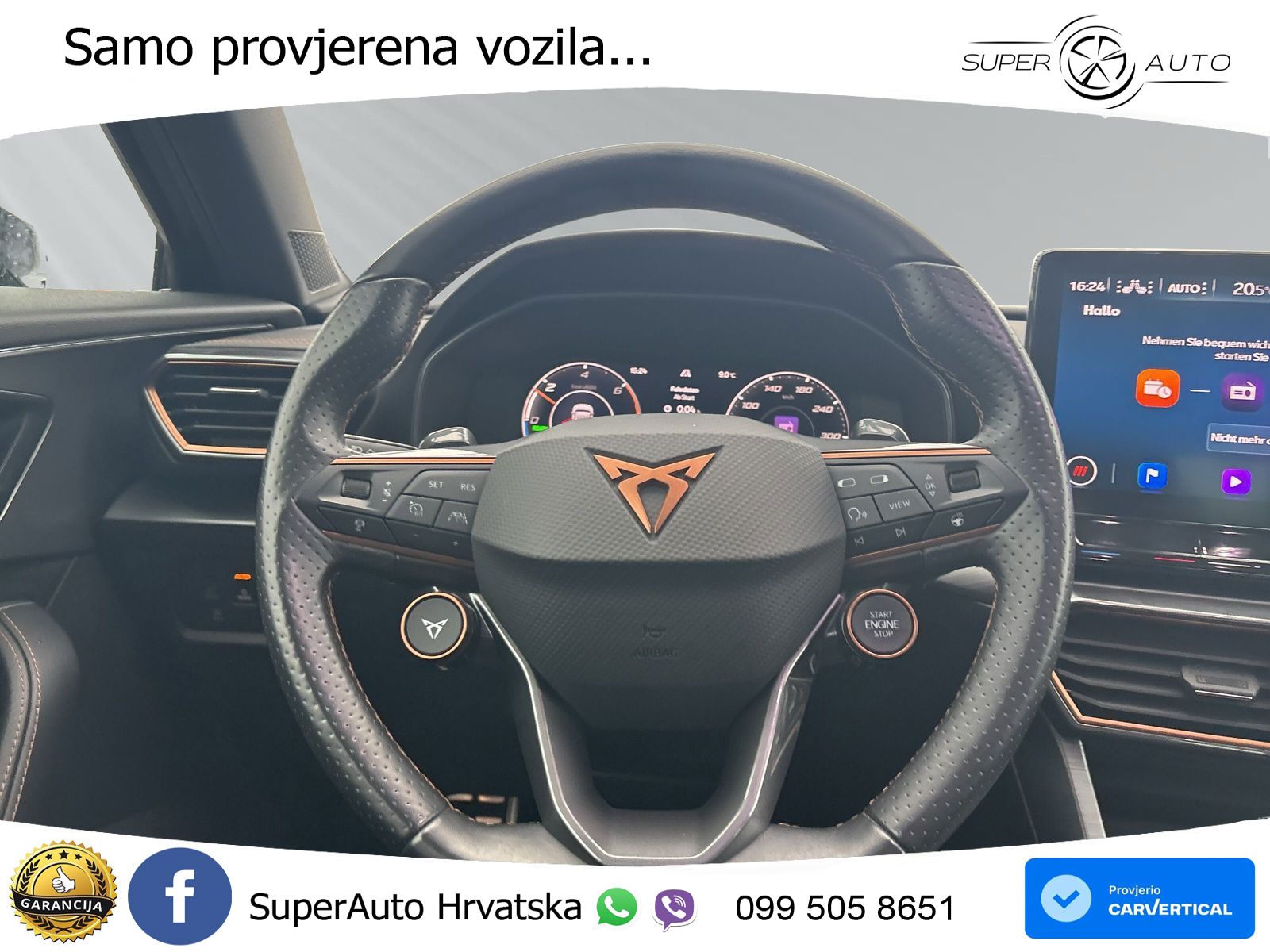 Cupra Formentor 1.4 TSI (245 KS) e-Hybrid DSG VZ LED+GR SJED+ACC
