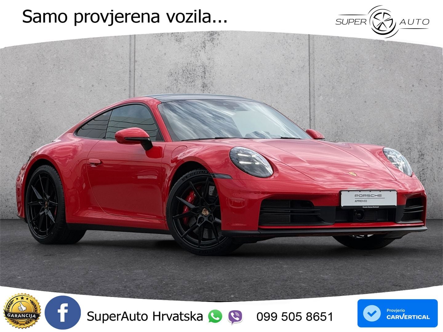 Porsche 911 Carrera GTS 3.0 (480 KS) PDK MATRIX+GR SJED+KAM