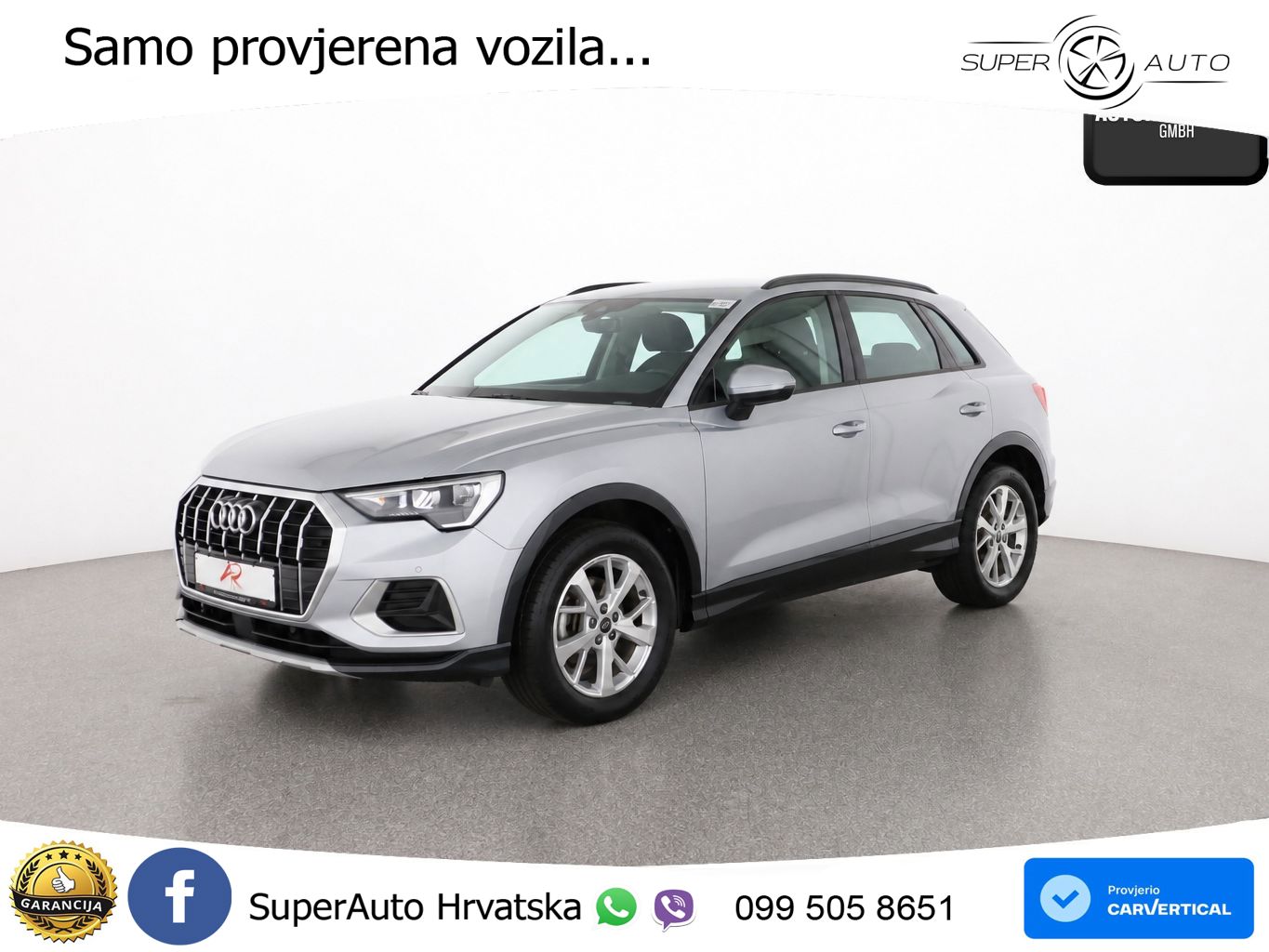 Audi Q3 35 TFSI (150 KS) S tronic advanced LED+GR SJED+ACC