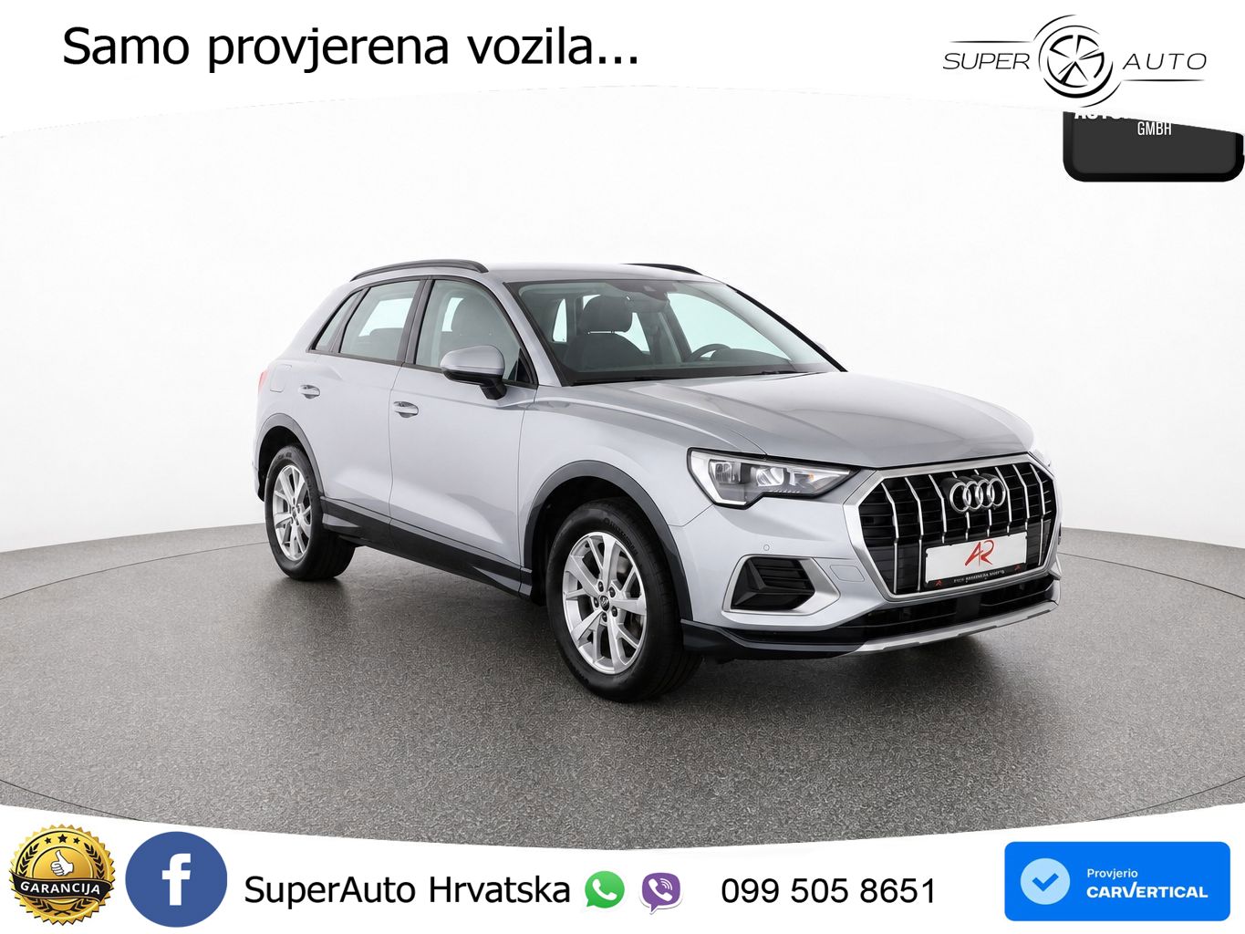 Audi Q3 35 TFSI (150 KS) S tronic advanced LED+GR SJED+ACC