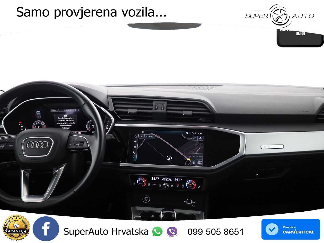 Audi Q3 35 TFSI (150 KS) S tronic advanced LED+GR SJED+ACC