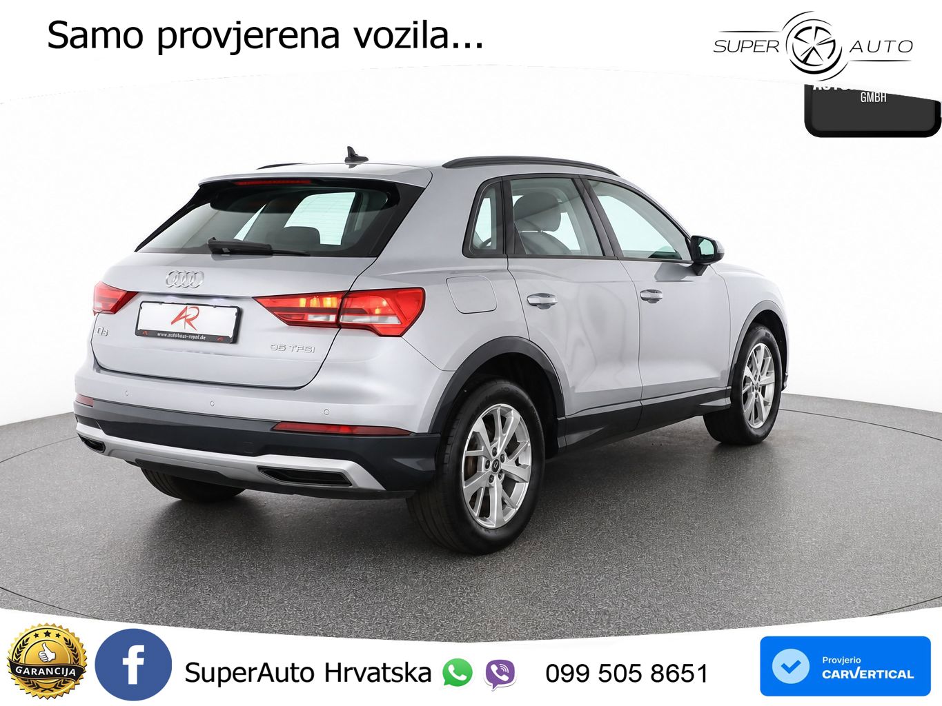 Audi Q3 35 TFSI (150 KS) S tronic advanced LED+GR SJED+ACC