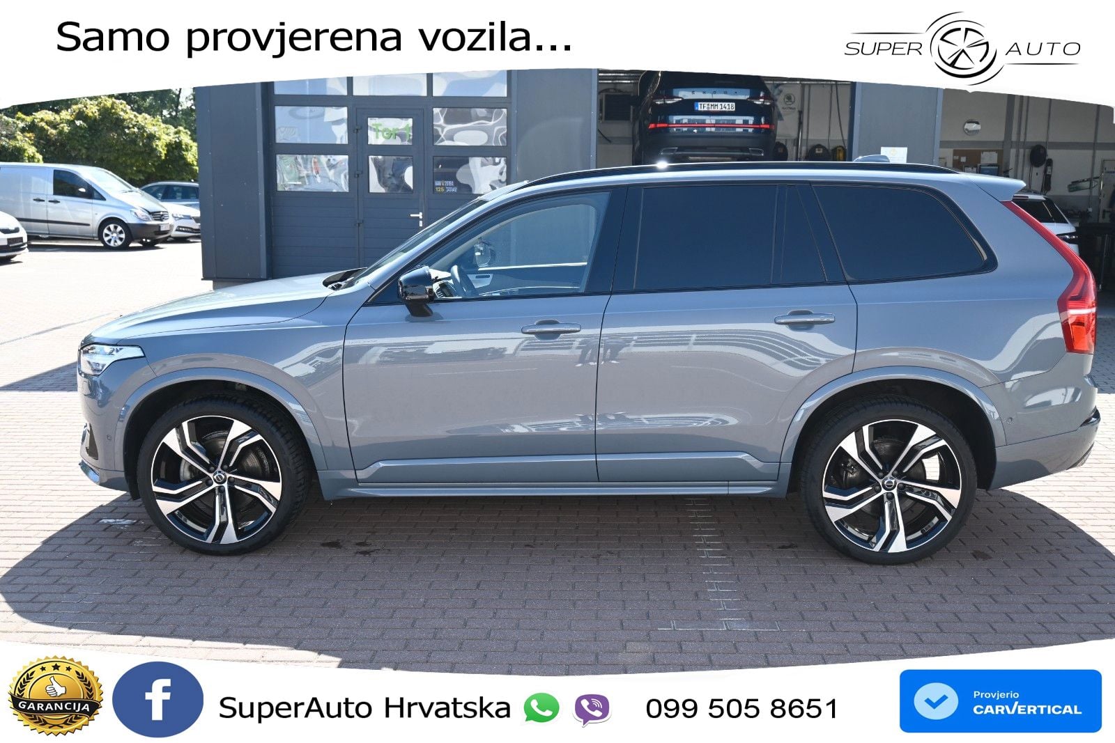 Volvo XC90 2.0 B5 Diesel AWD Automatic ACC+HEAD+4xGR SJED+360+PANO